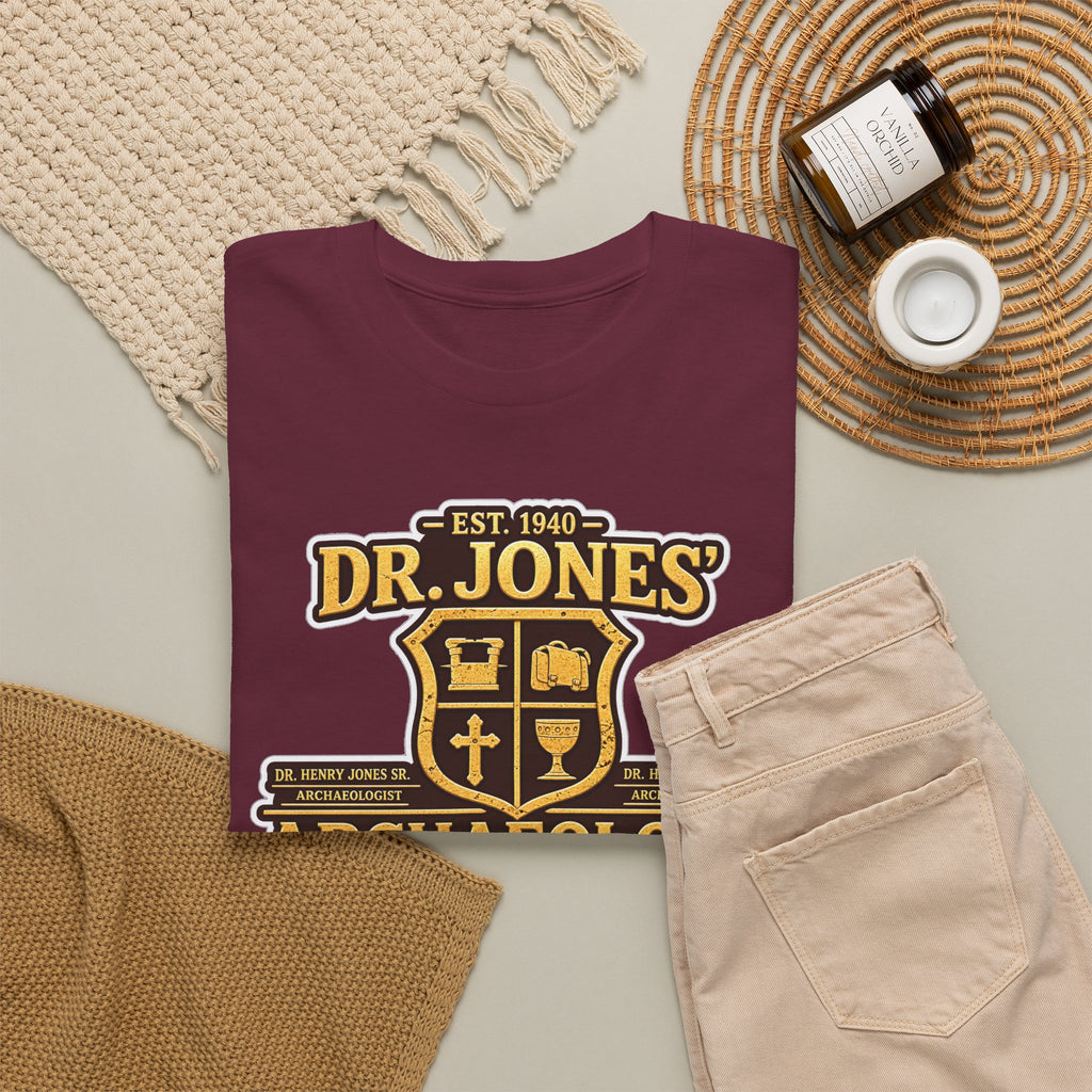 Dr. Jones Archaeology Vintage Adventure Cotton T-Shirt