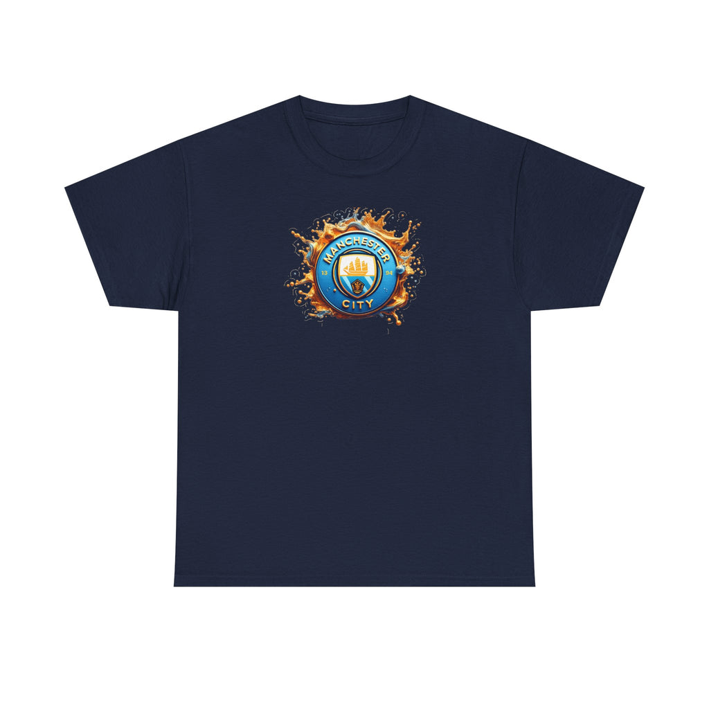 Manchester City T-Shirt – 'Eat. Sleep. City. Repeat.' Football Fan Tee