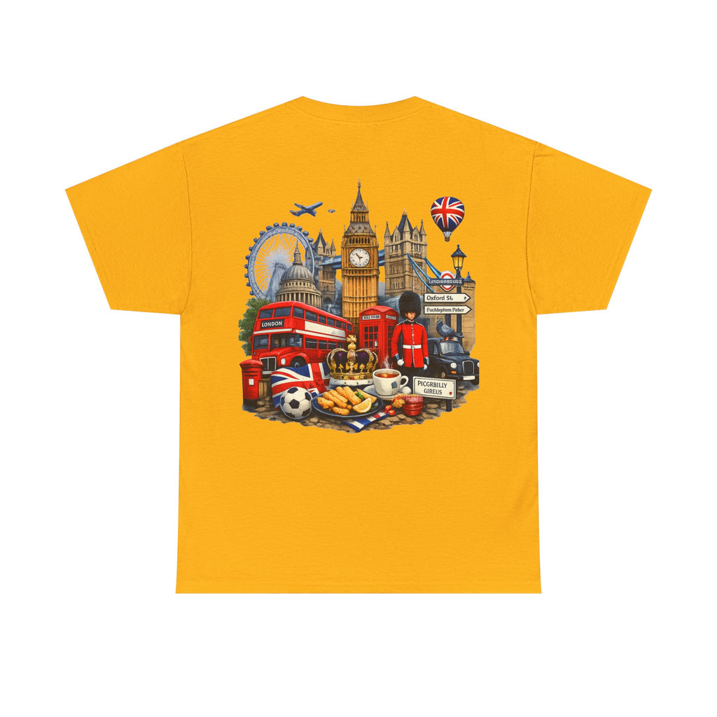 London Landmarks T‑Shirt — British Icons Collage Tee