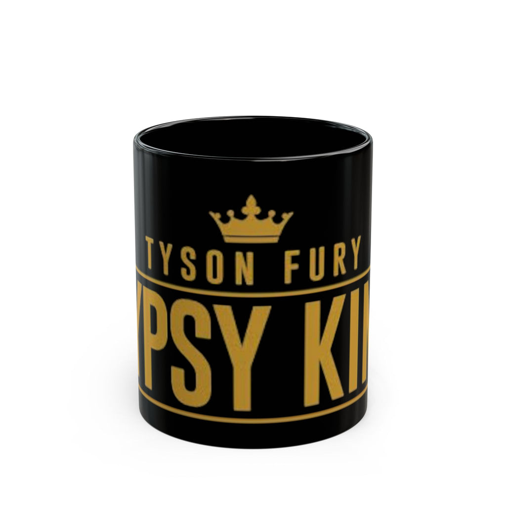 Tyson Fury Gypsy King Black Coffee Mug – 11oz/15oz