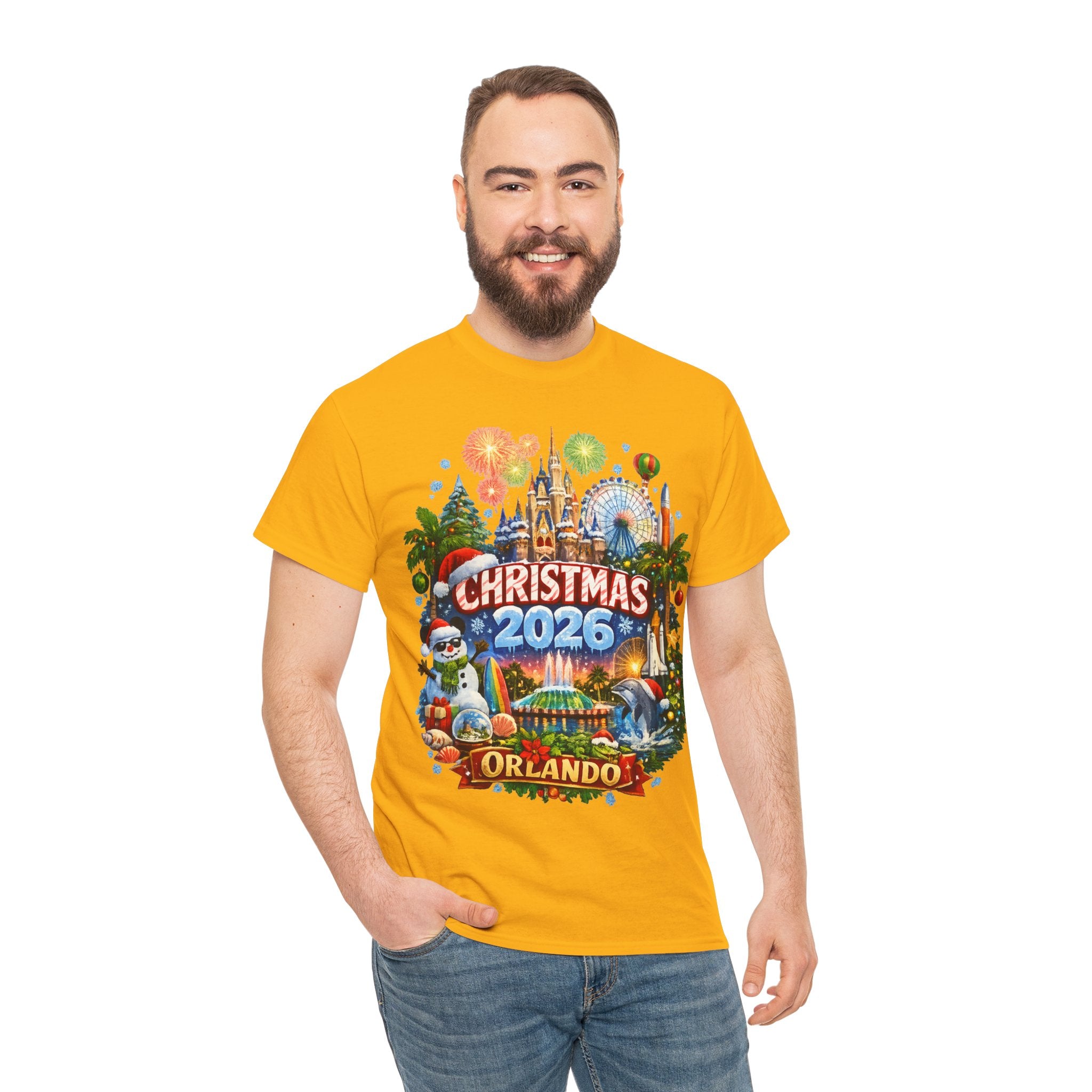 Christmas 2026 Orlando T-Shirt — Holiday Theme Park Souvenir Tee