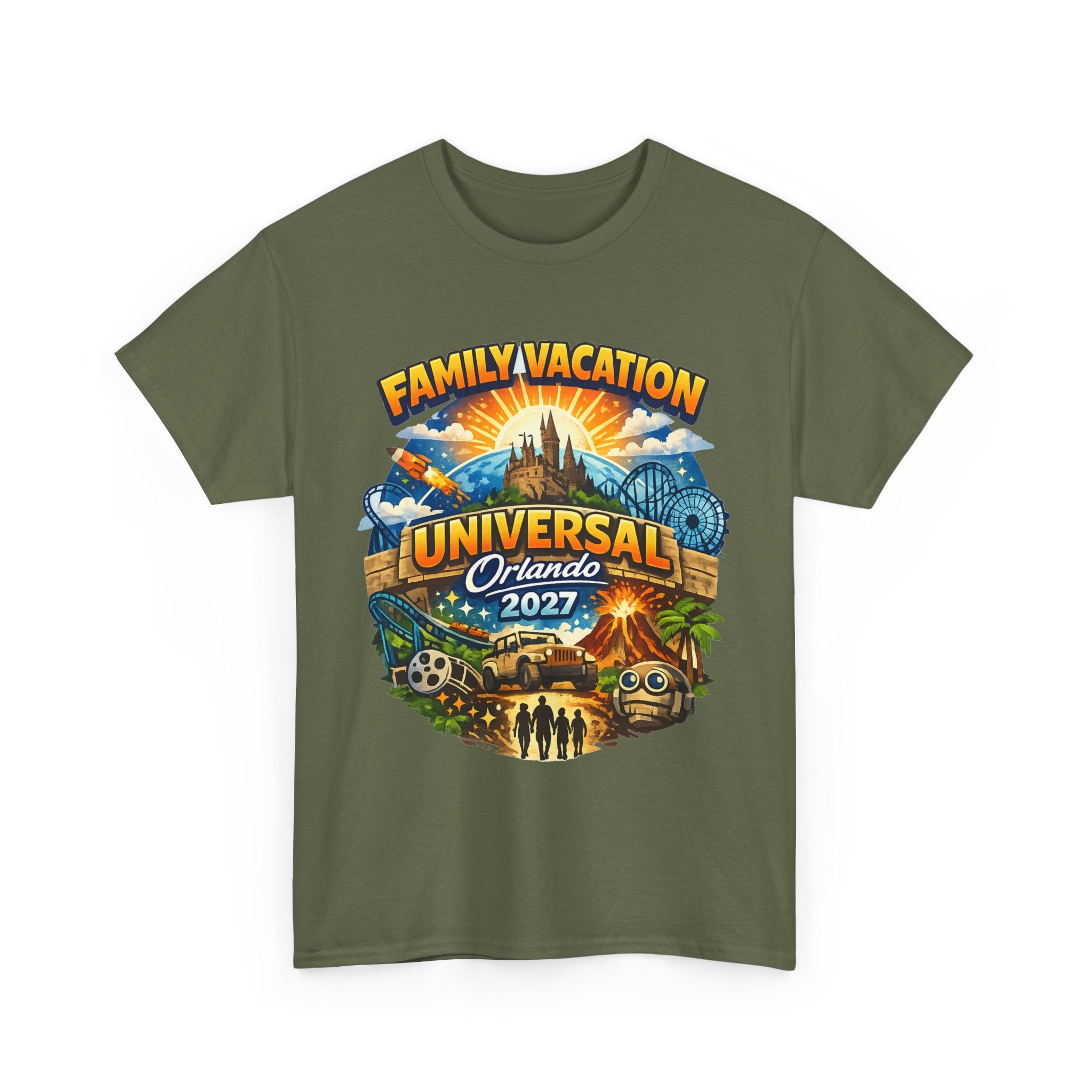 Universal Orlando 2027 Family Vacation T-Shirt