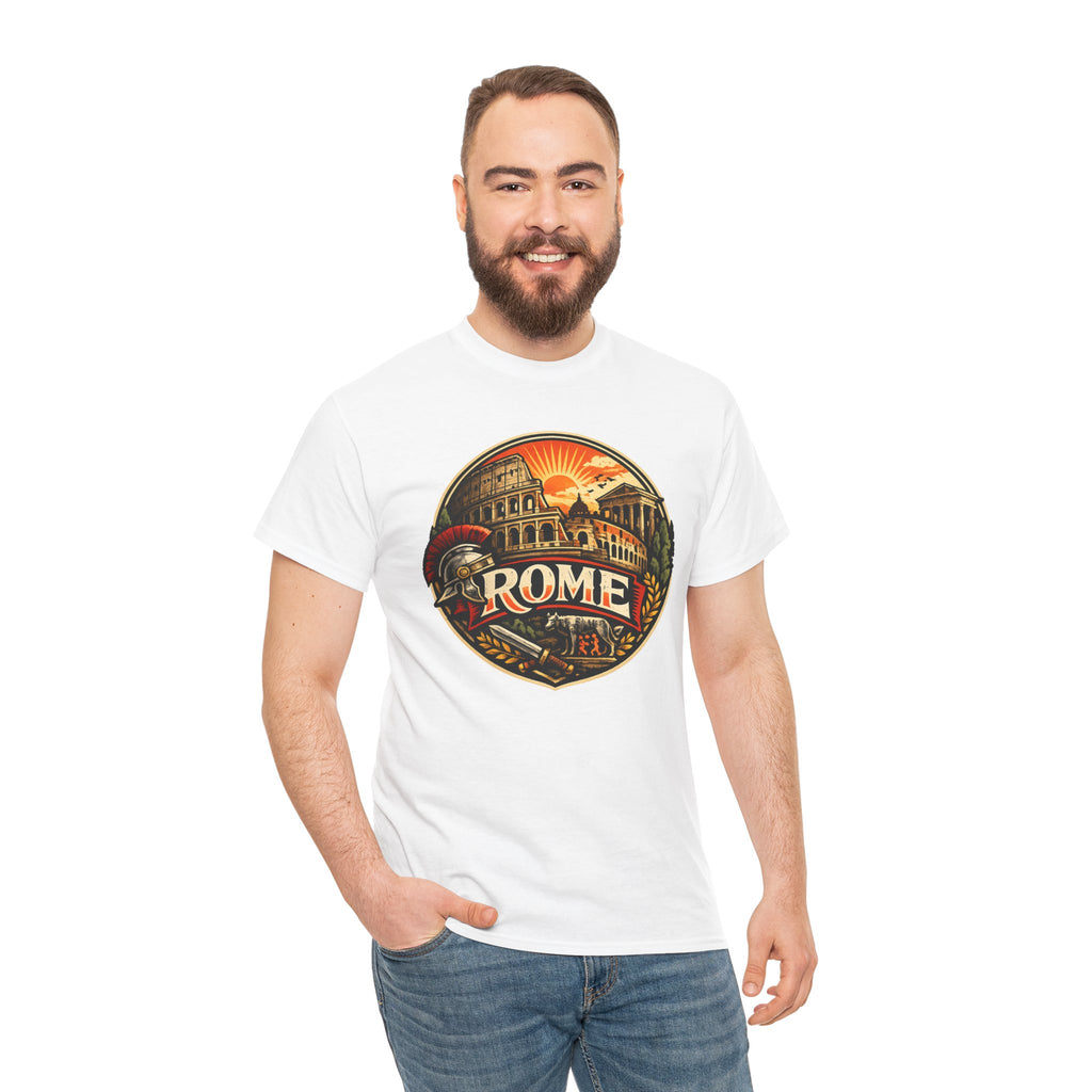 Rome Vintage Graphic Tee — Retro Italy Travel T-Shirt