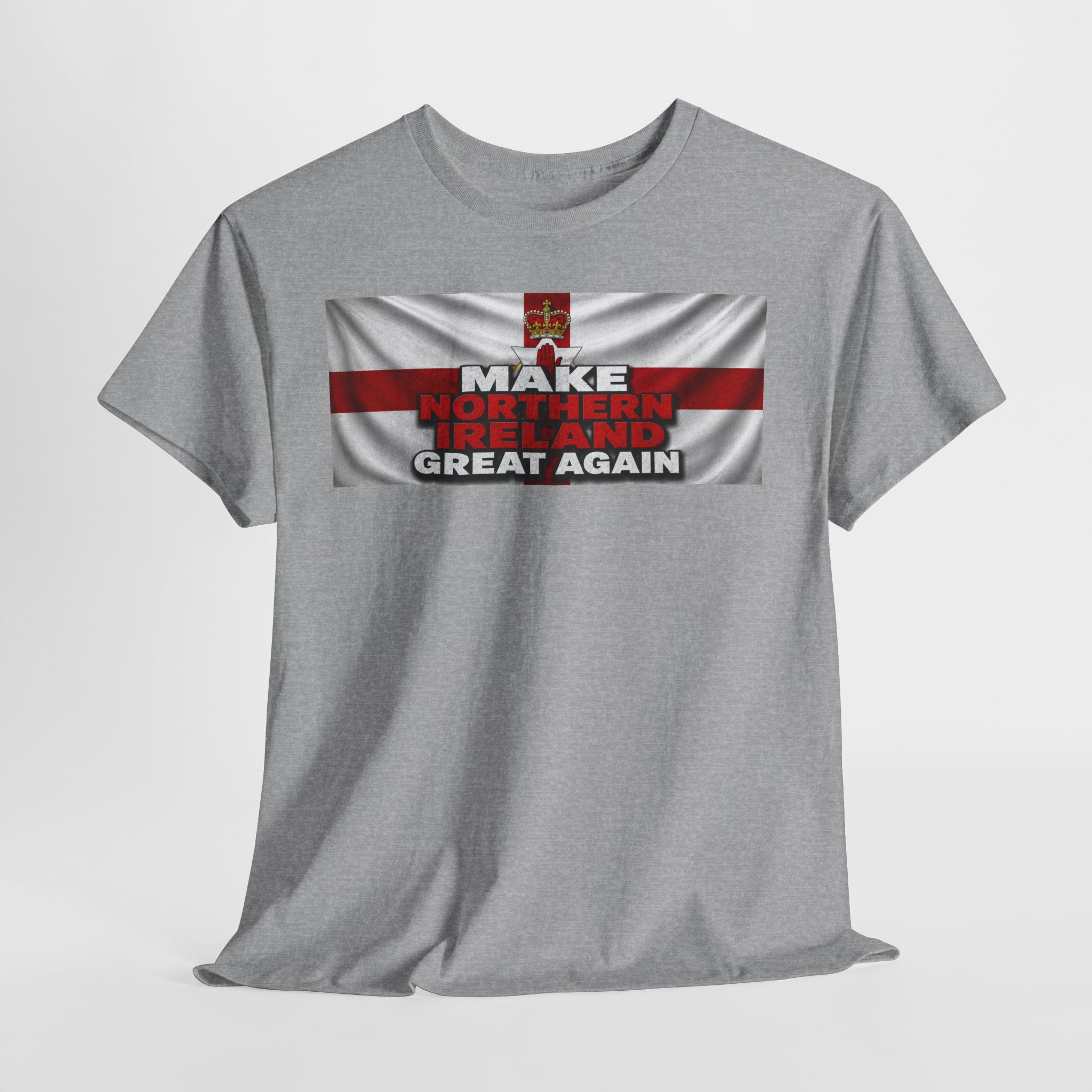Northern Ireland Collage Tee — "Make Northern Ireland Great Again" Graphic T-Shirt