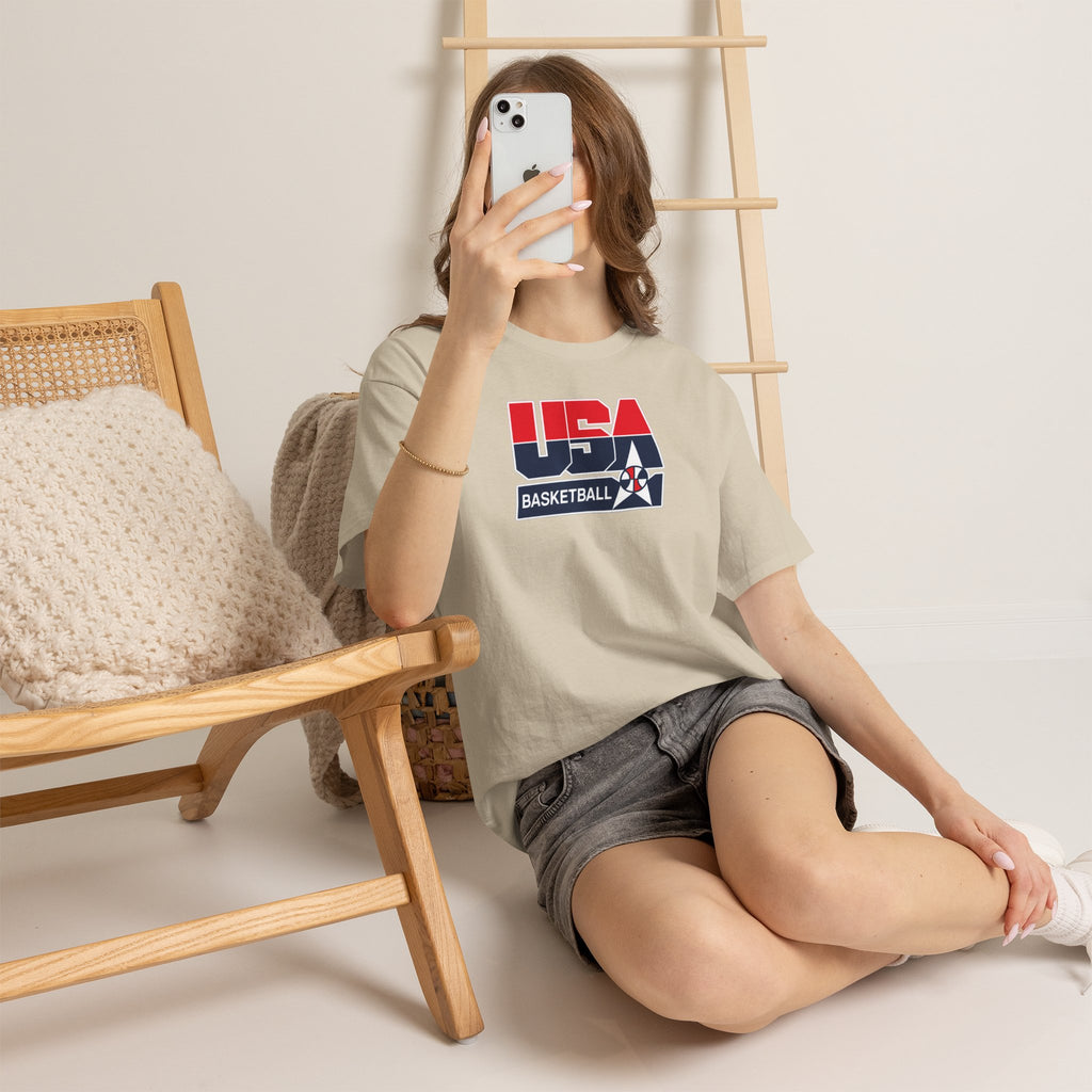 USA Basketball Patriotic Cotton T-Shirt / Tee