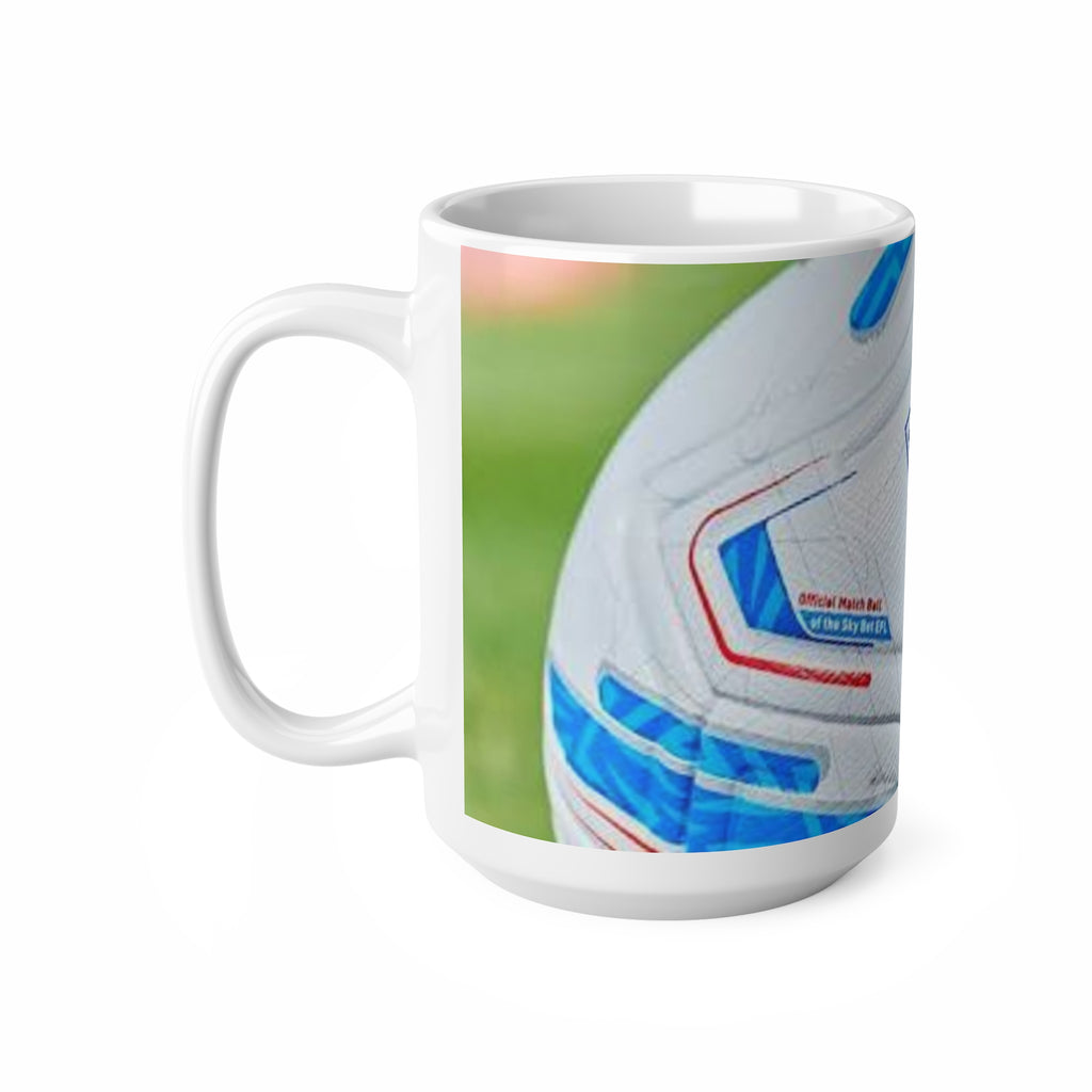 EFL Puma Football Match Ball Mug — Sky Bet EFL Design, Ceramic Coffee Cup (11oz/15oz)