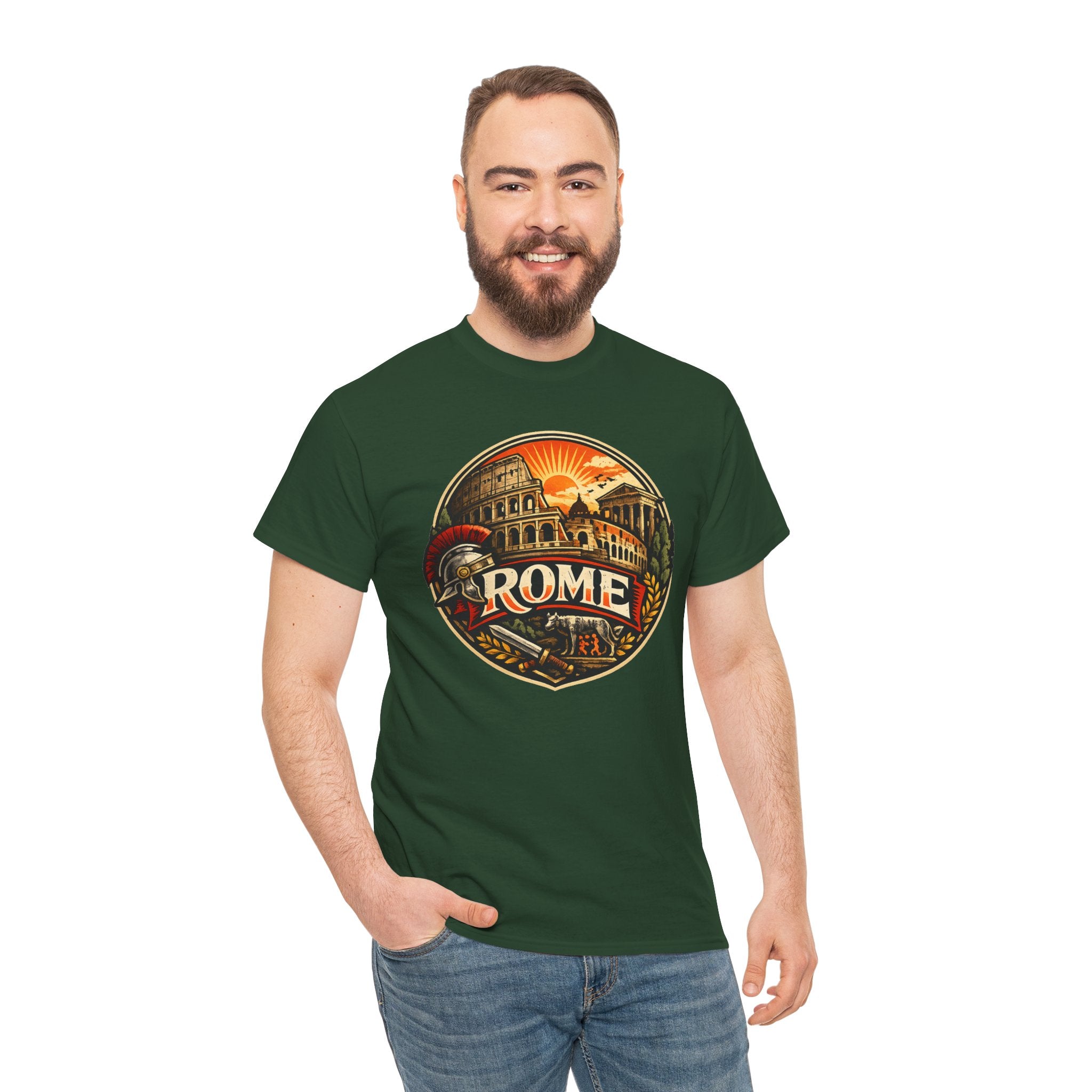 Rome Vintage Graphic Tee — Retro Italy Travel T-Shirt