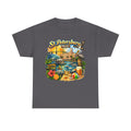 St. Petersburg Florida Retro Beach Scene T-Shirt