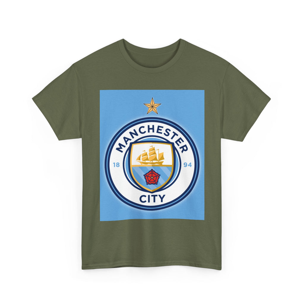 Manchester City Logo T-Shirt – Football Fan Tee
