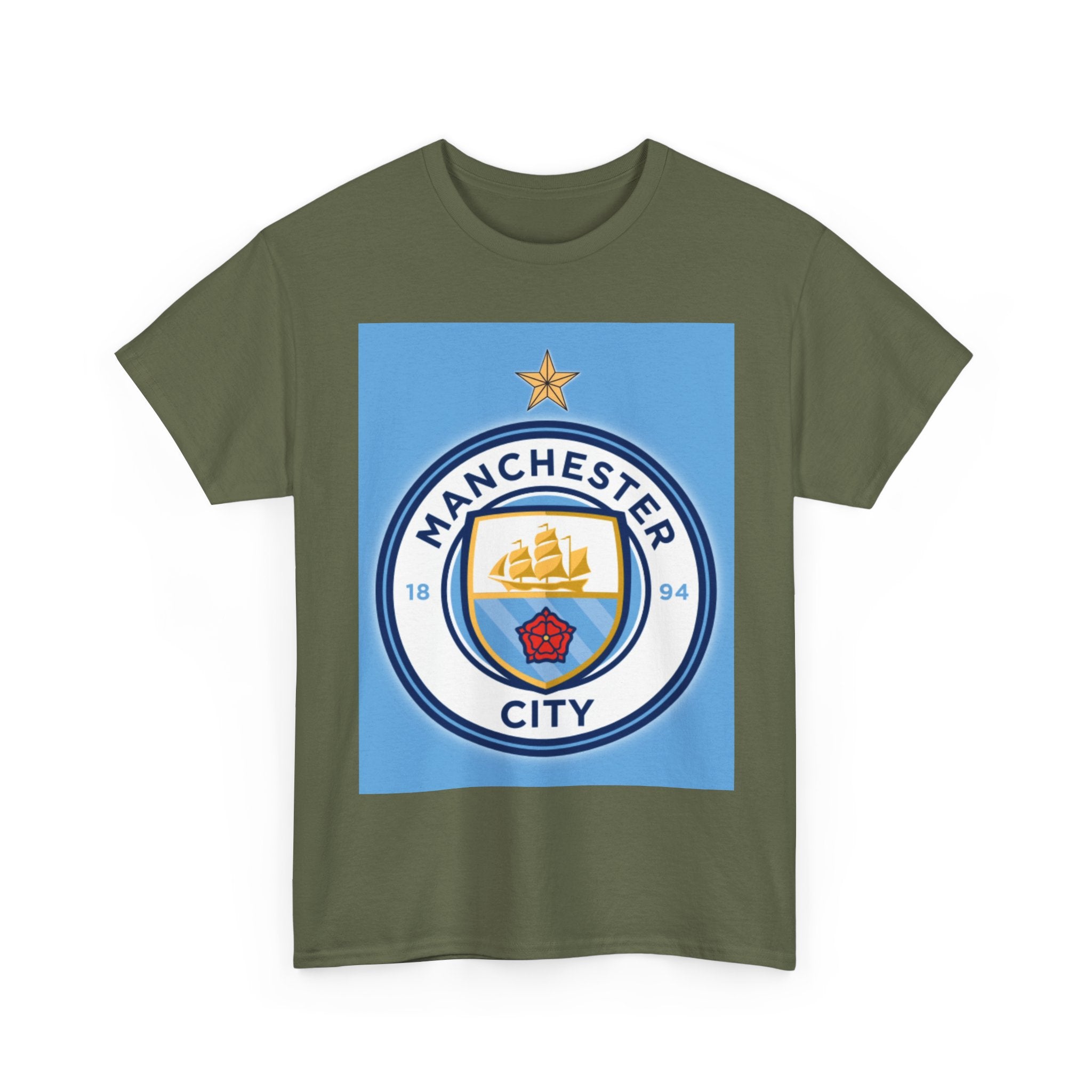 Manchester City Logo T-Shirt – Football Fan Tee