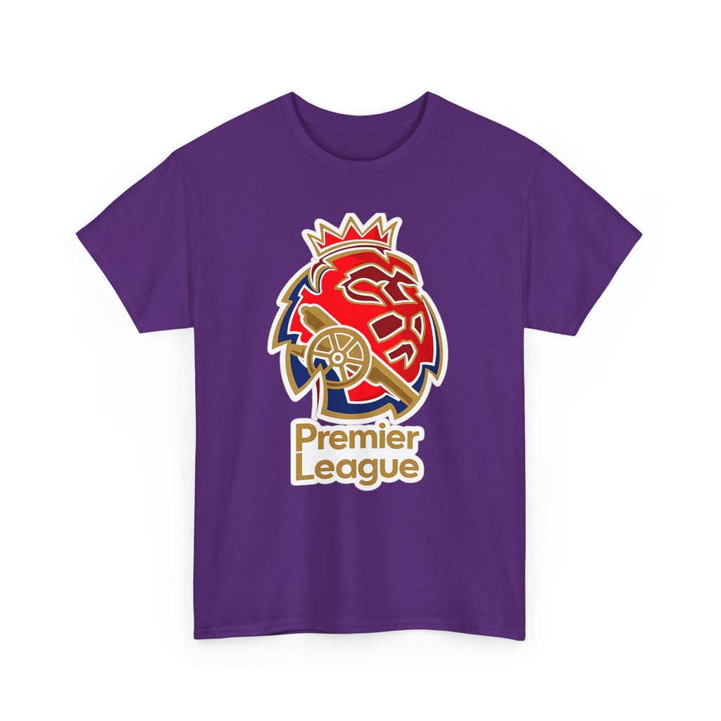 Arsenal Premier League Lion Logo T-Shirt — Soccer Fan Tee