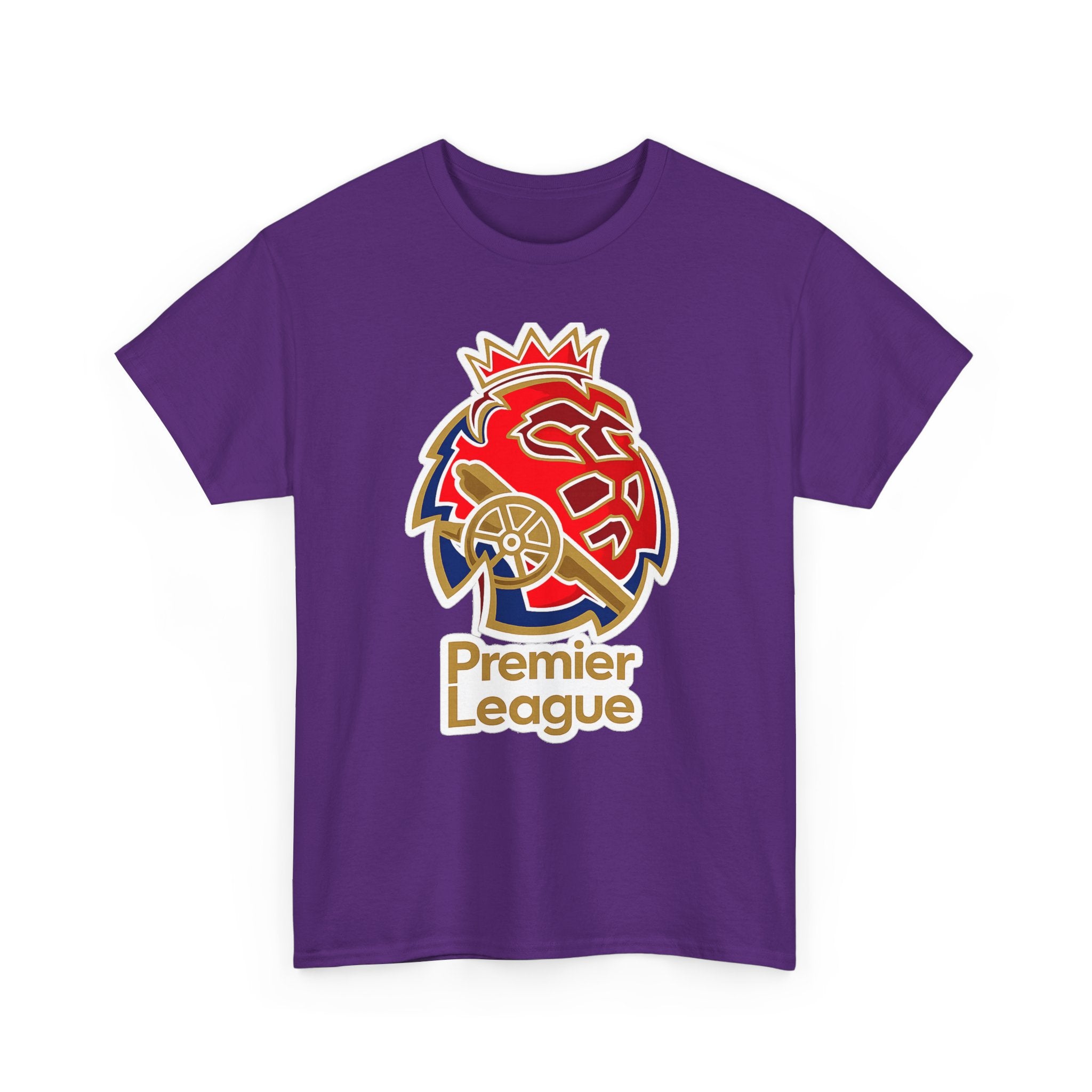 Arsenal Premier League Lion Logo T-Shirt — Soccer Fan Tee