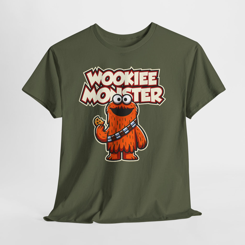Wookiee Monster Tee - Funny Retro Sci‑Fi Cartoon Shirt