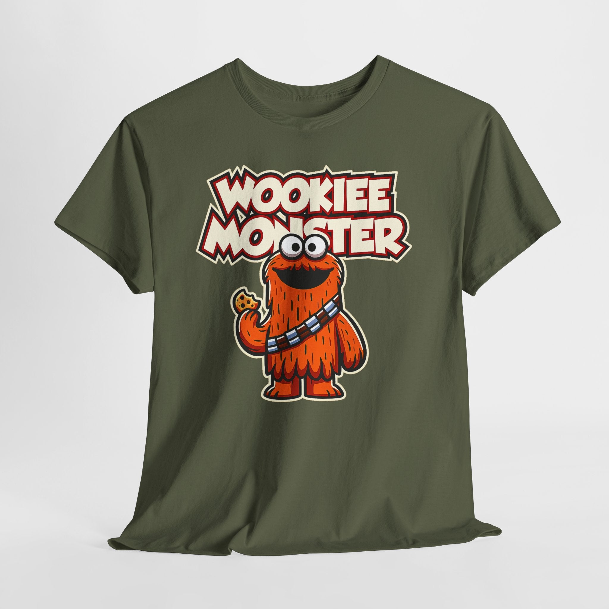 Wookiee Monster Tee - Funny Retro Sci‑Fi Cartoon Shirt
