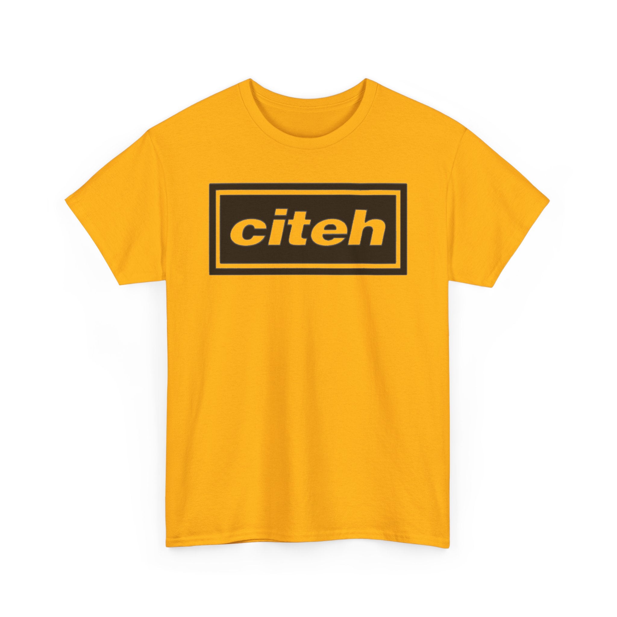 Manchester City Citeh Logo Tee — Minimalist Black Box Graphic T-Shirt