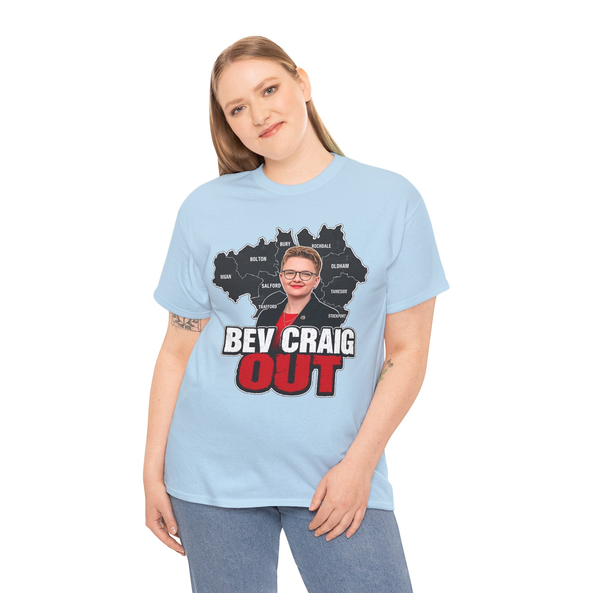 Bev Craig Out Greater Manchester Mayor Tee / T-Shirt