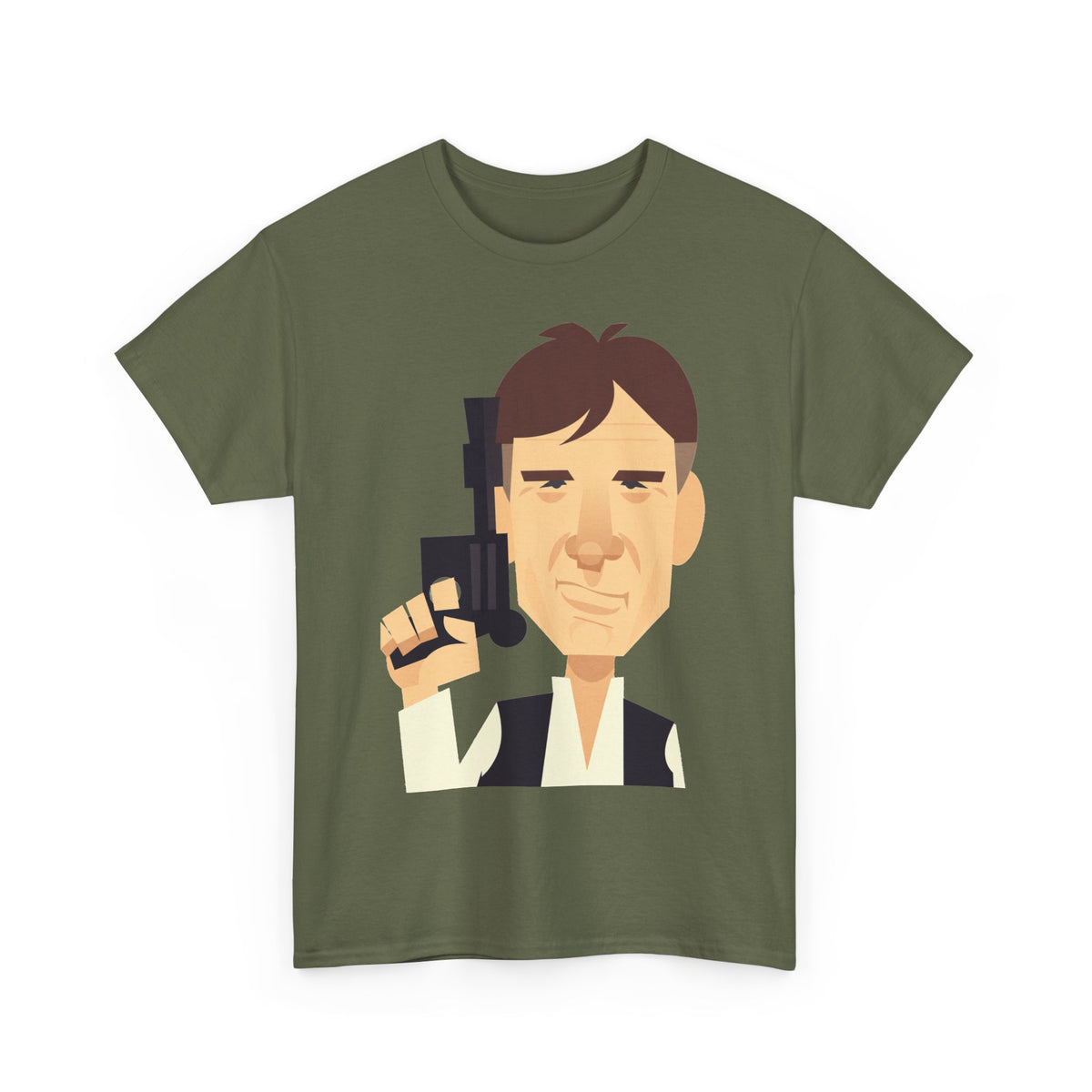Han Solo Graphic Cotton T-Shirt