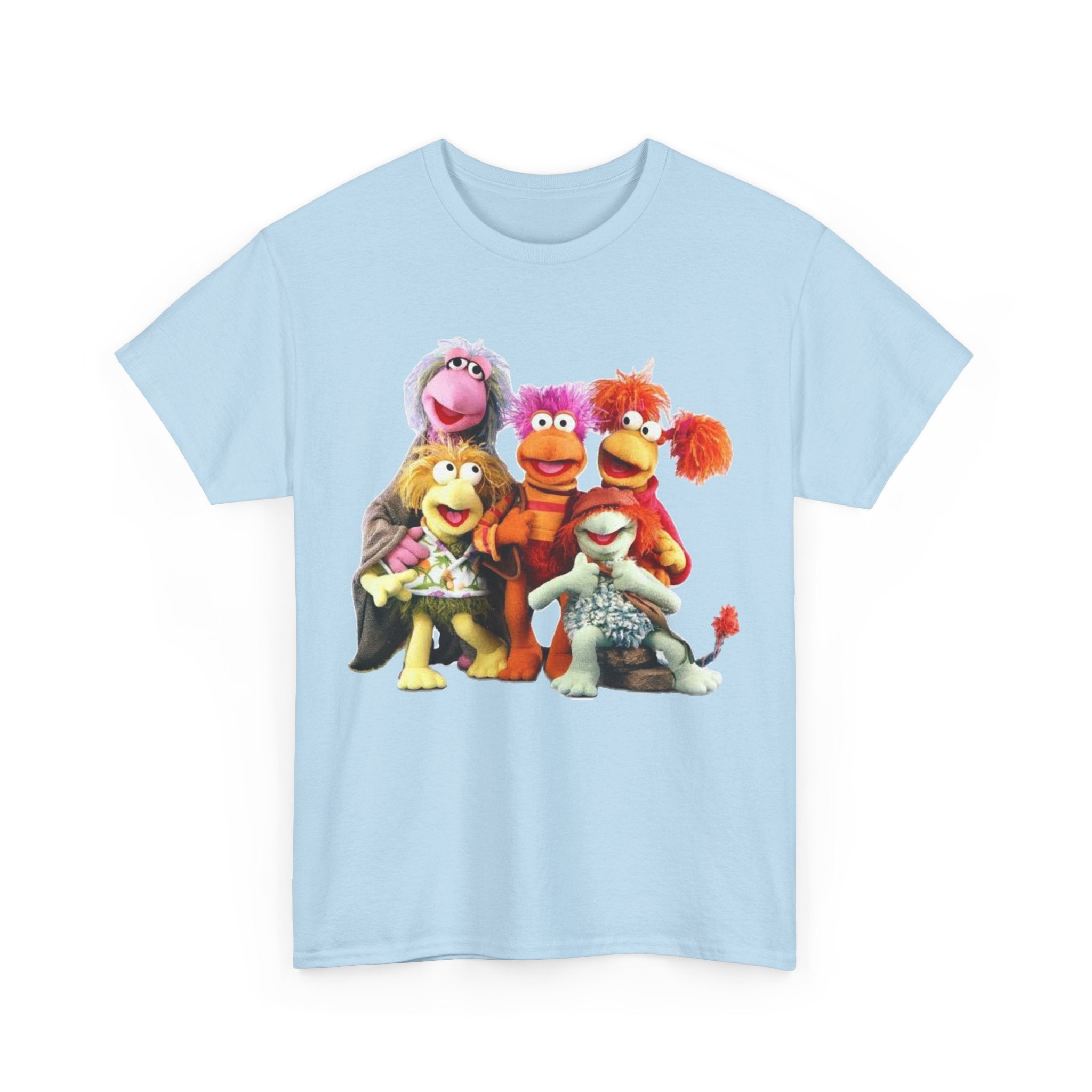 Fraggle Rock Characters T-Shirt — Vintage 80s Kids TV Crew Tee