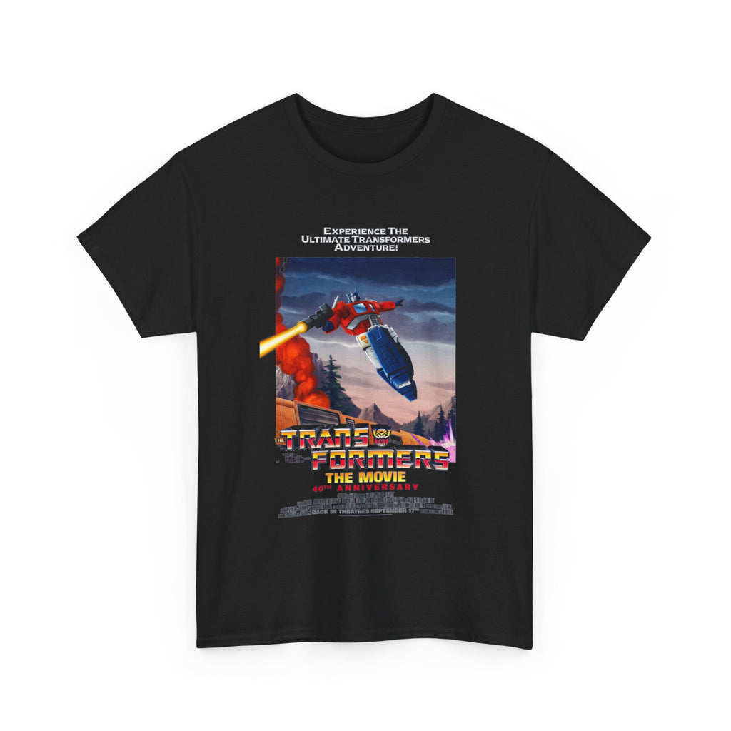 Transformers Conqueror Movie Tee — Retro Robot Poster Graphic T-Shirt