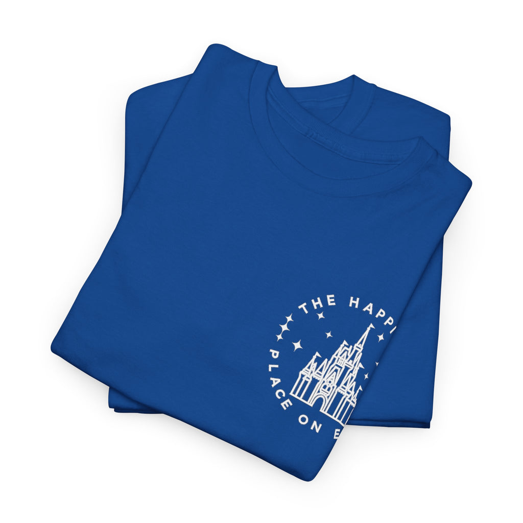 Castle Graphic Tee — "The Happiest Place on Earth" Theme Park T‑Shirt