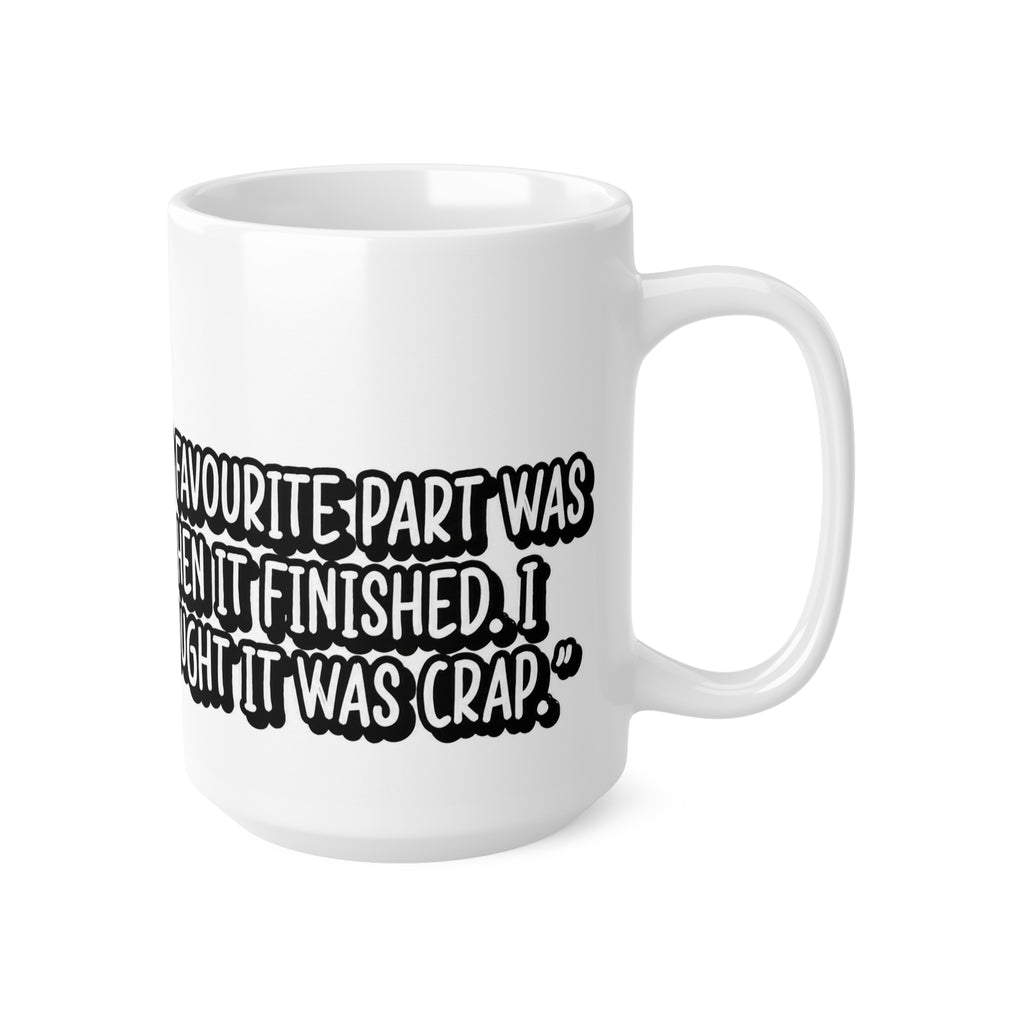 Wayne Rooney and Joe Hart World Cup Halftime Show Comment Ceramic Mug — Funny Sports Commentators Quote (11oz & 15oz)