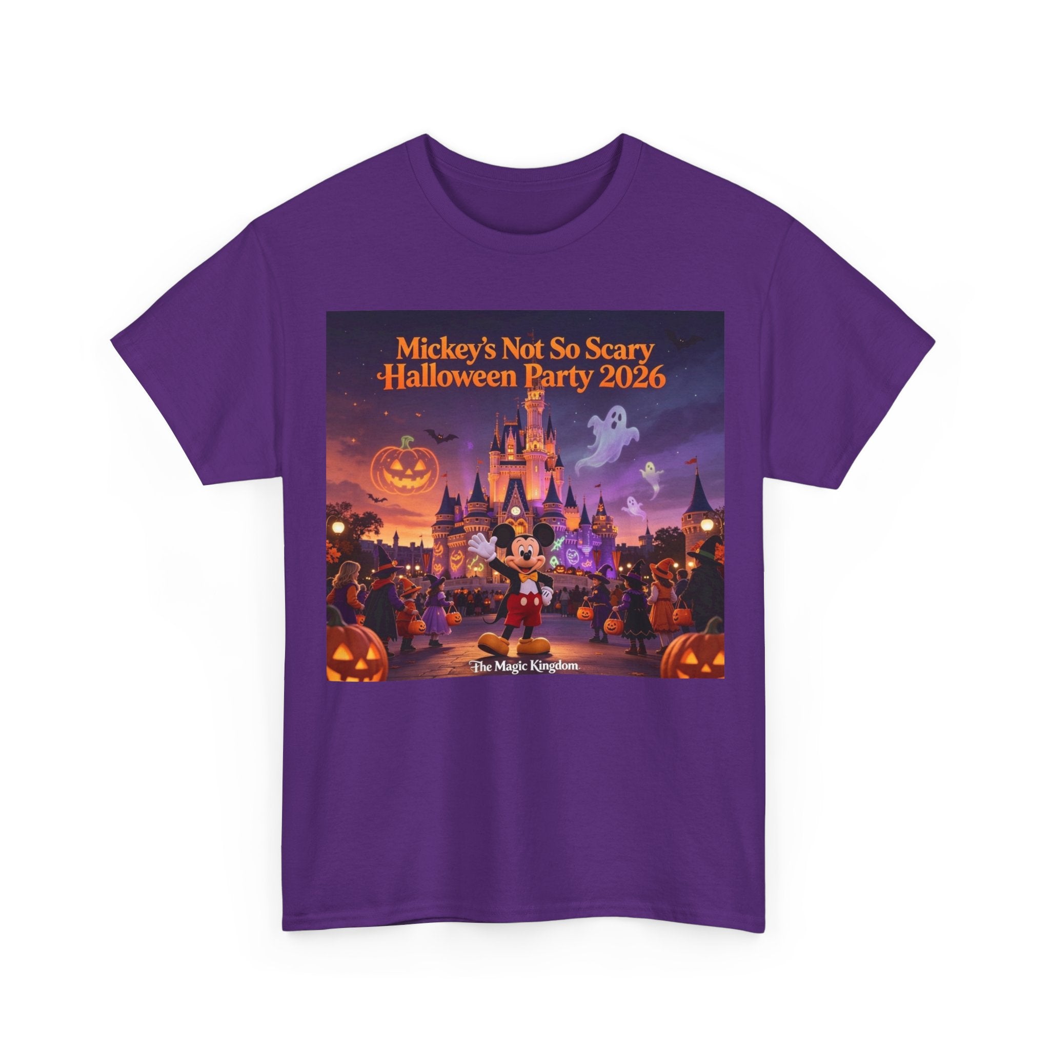 Halloween Party Tee — "Mickey's Not So Scary Halloween Party 2026"