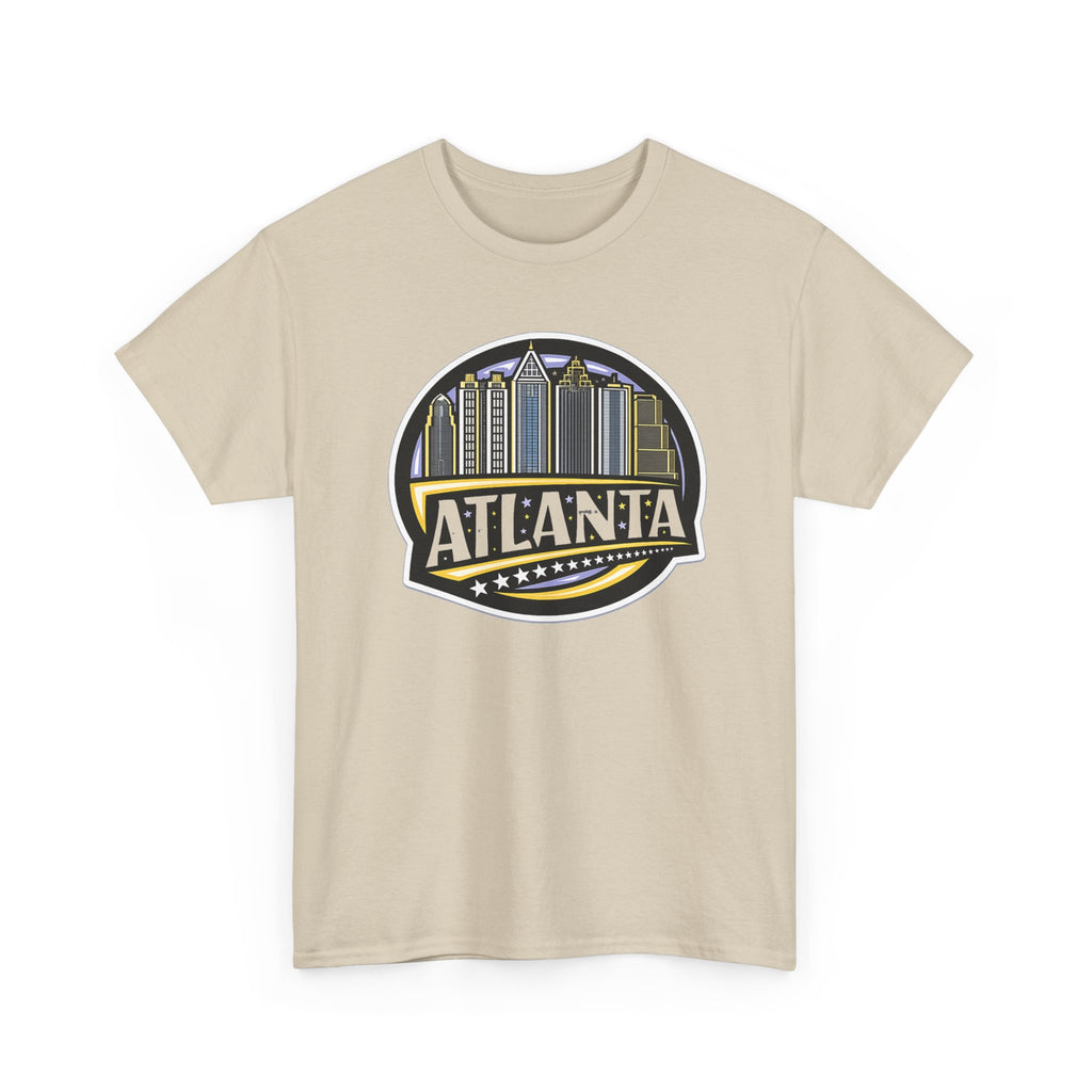 Atlanta Skyline Tee — Vintage City Badge Graphic T-Shirt