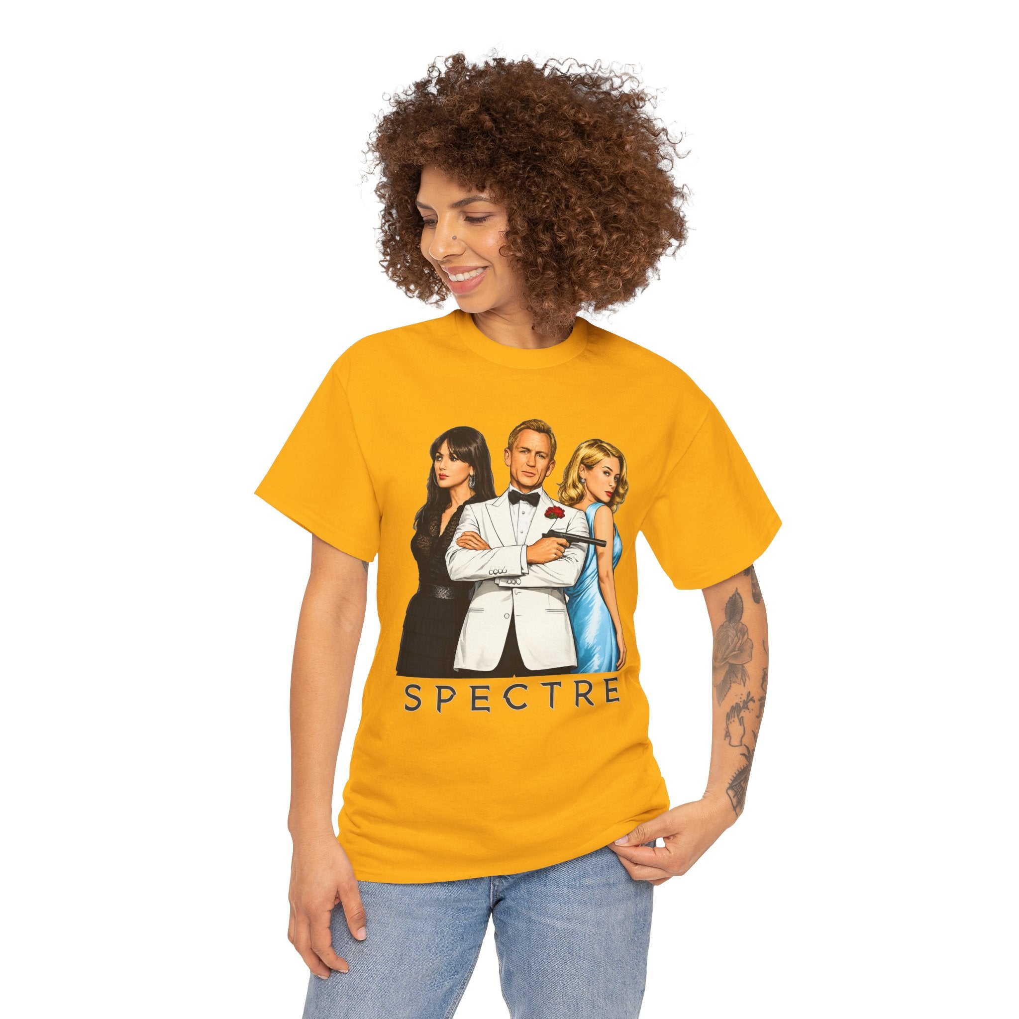 James Bond Spectre Movie Poster Tee — Retro James Bond Style Graphic T-Shirt