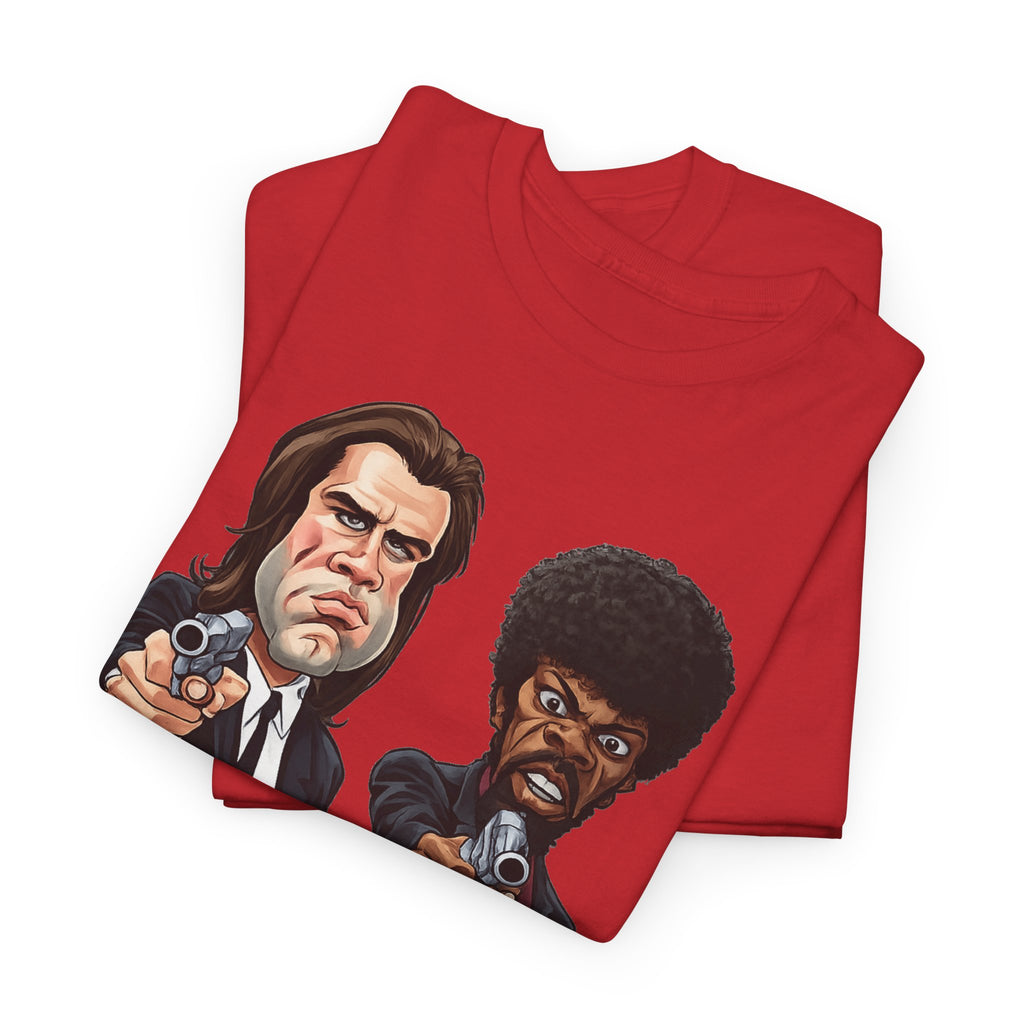 Pulp Fiction Graphic Tee - Retro Movie Poster T-Shirt