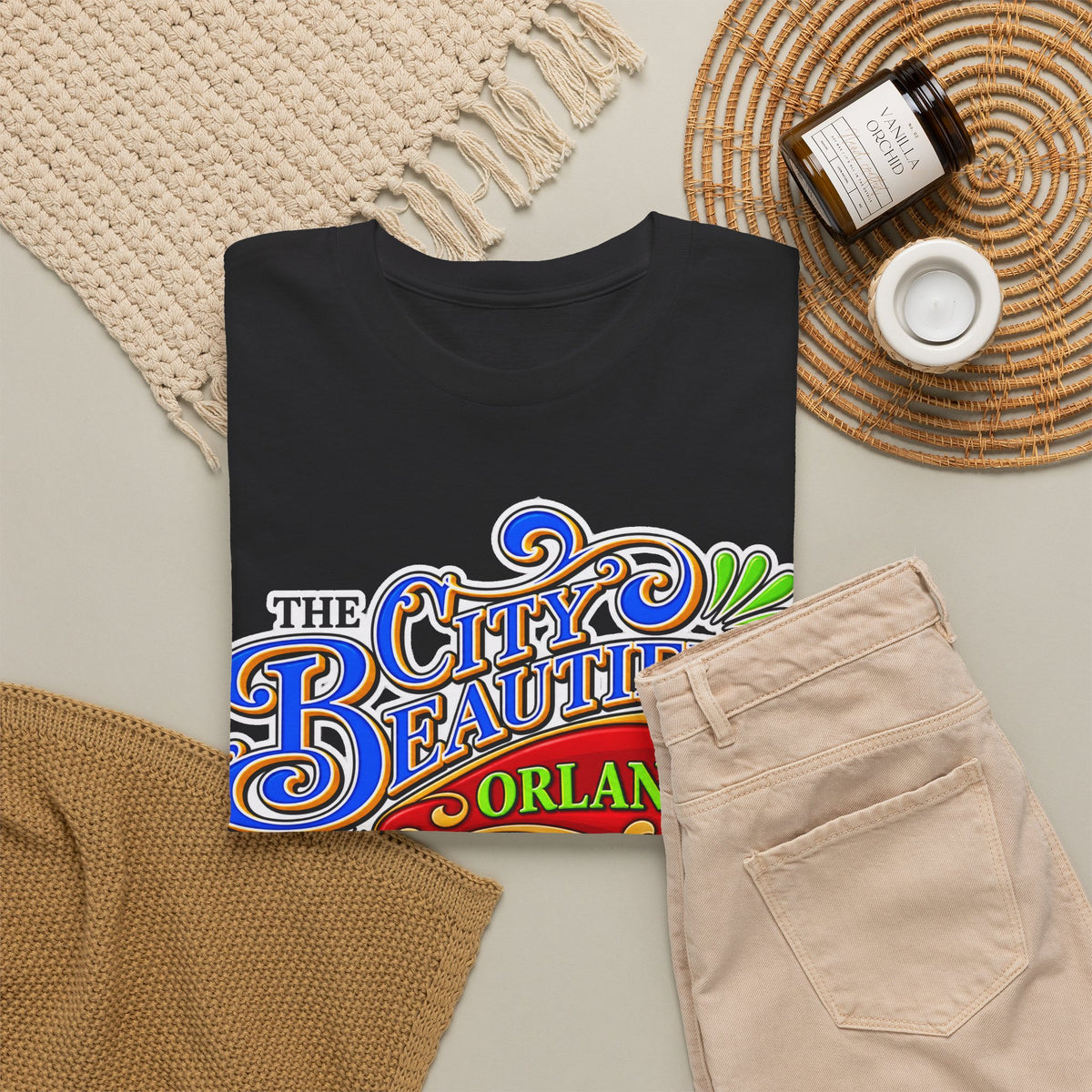 The City Beautiful Orlando Graphic Cotton Tee