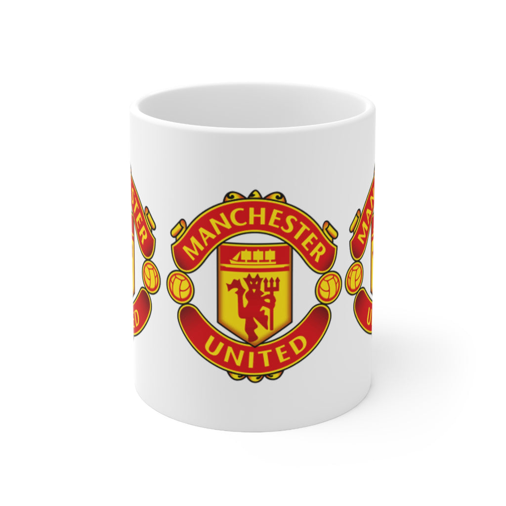 Manchester United Ceramic Coffee Mug — 11oz & 15oz Team Logo Cup