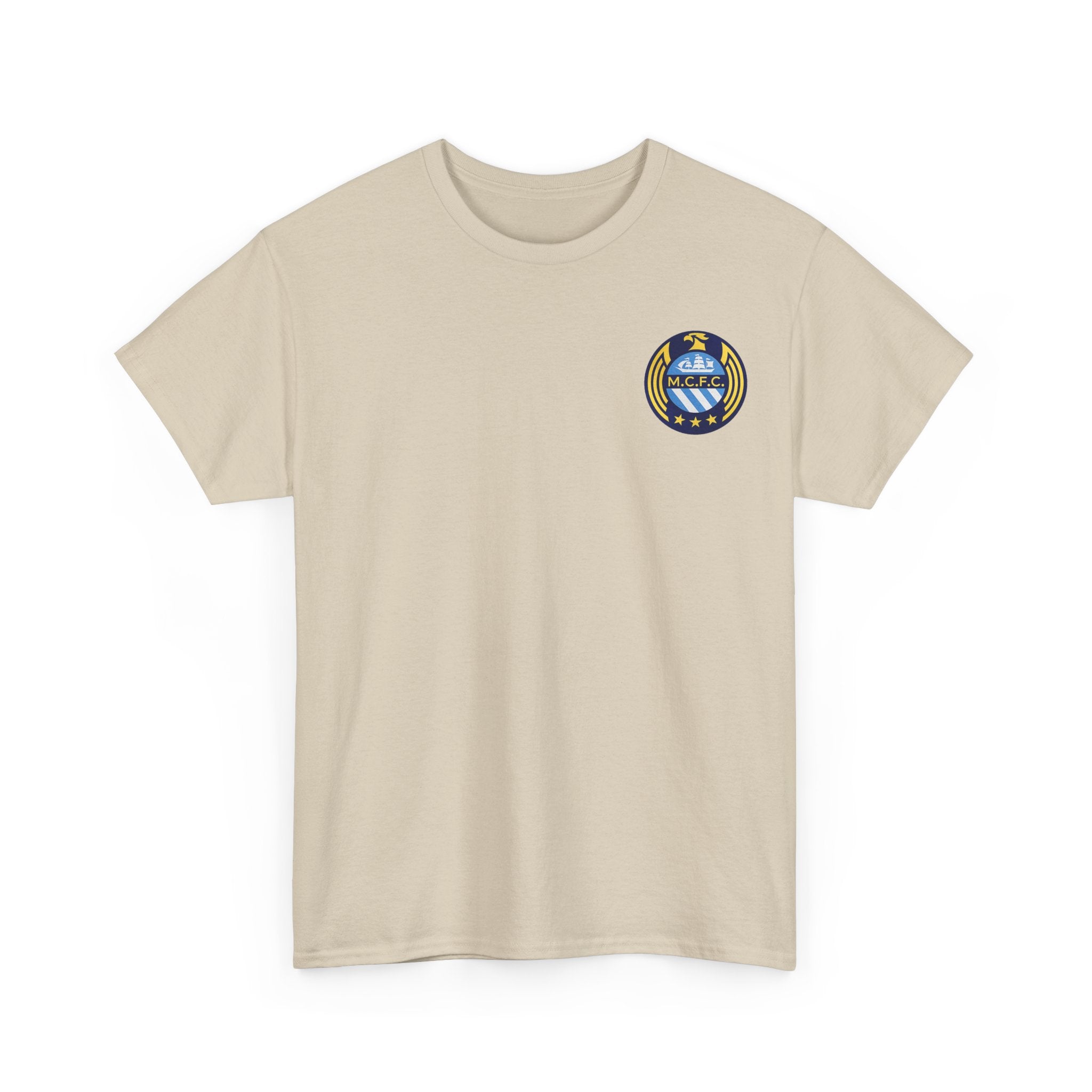 MCFC Unofficial Crest / Badge Tee — Nautical Compass Emblem Shirt