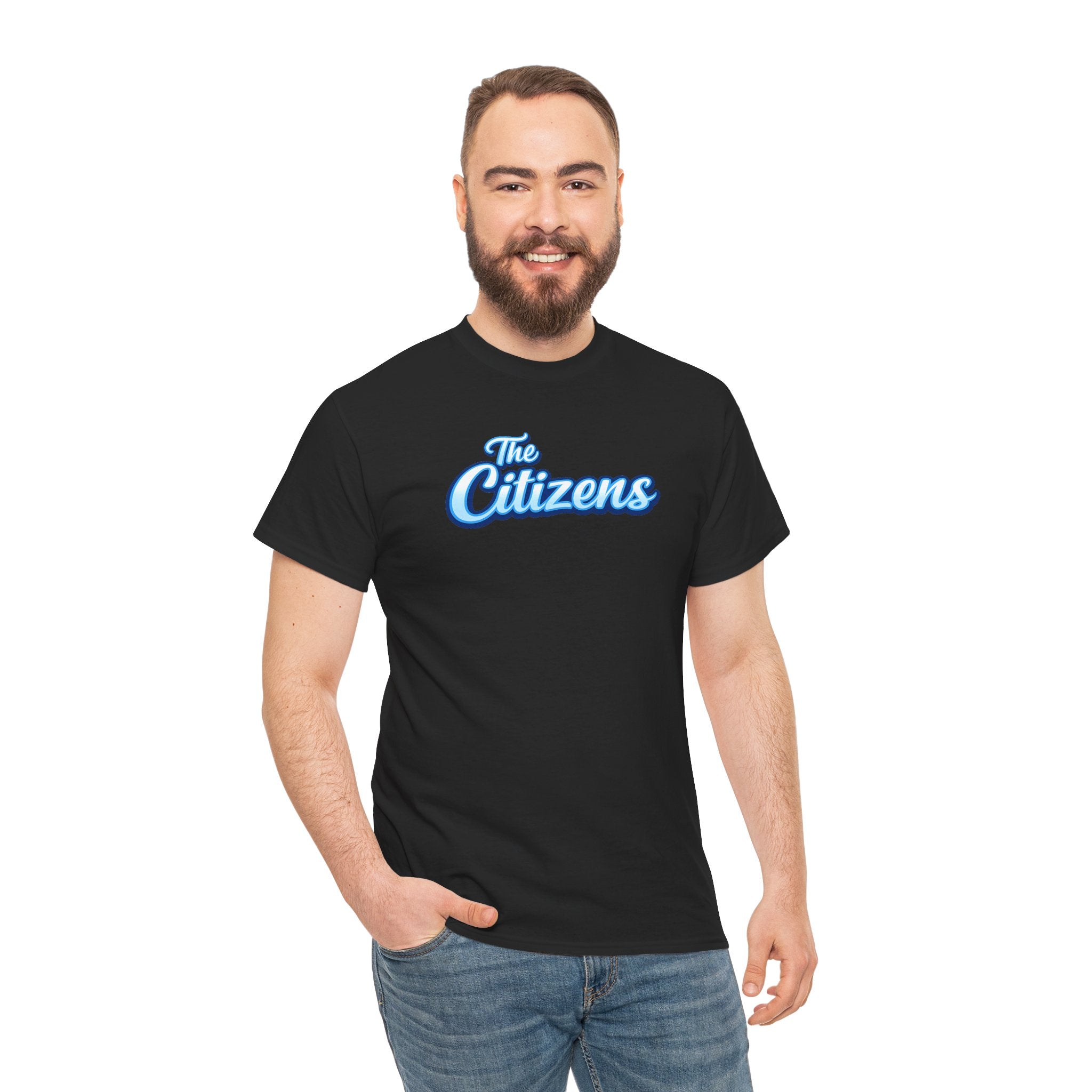 The Citizens Graphic Tee — Retro Script Logo T-Shirt