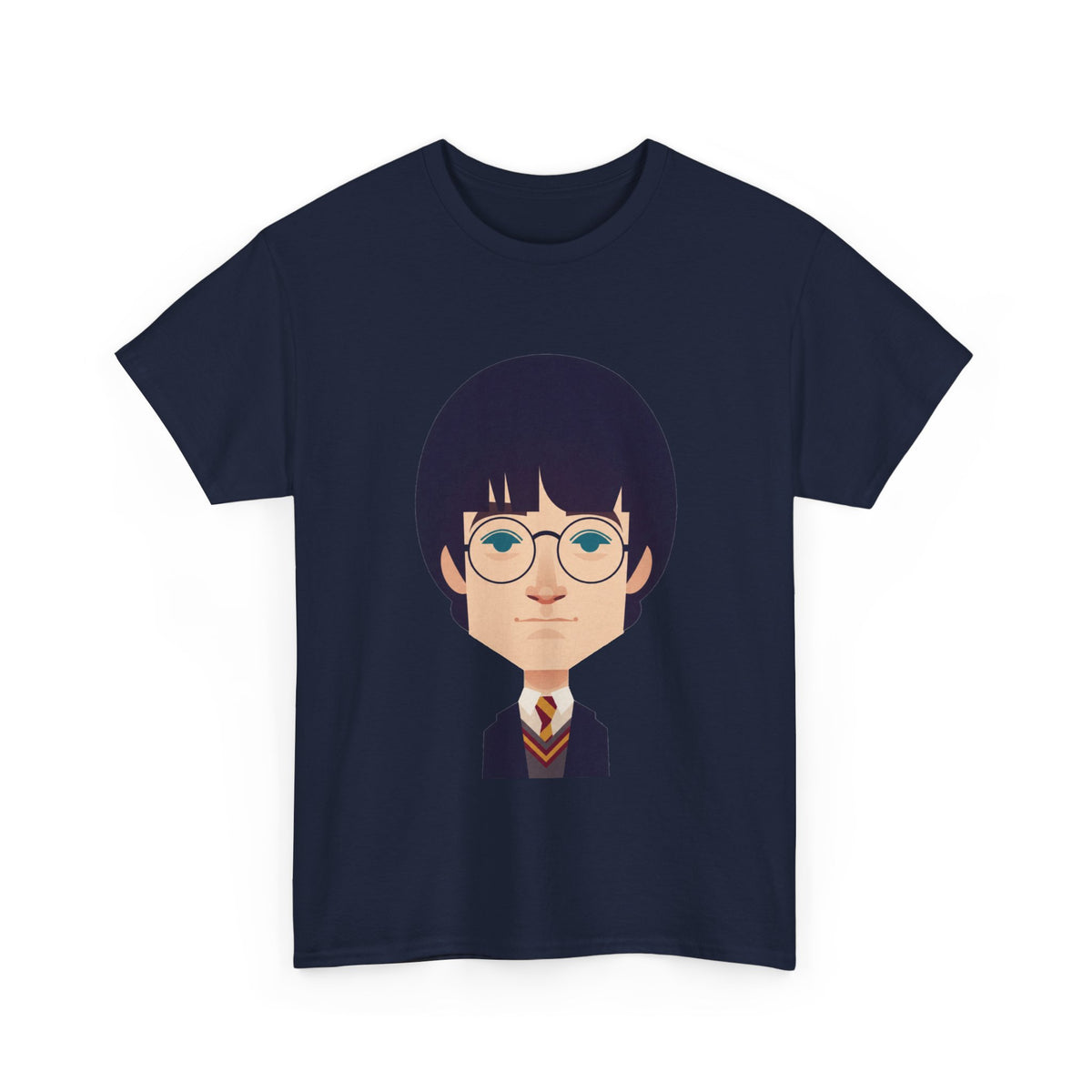 Harry Potter Wizard School Boy Cartoon Cotton T-Shirt