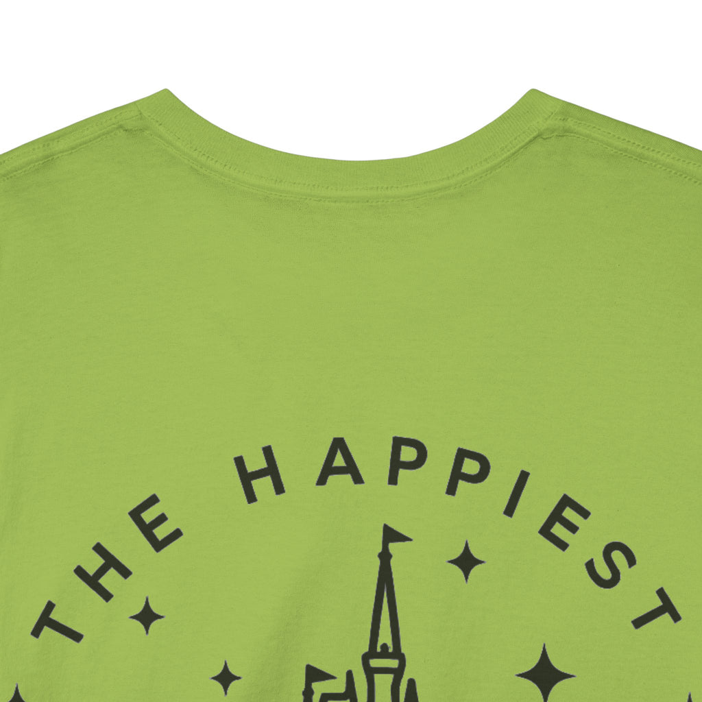 The Happiest Place on Earth Castle Graphic Cotton T-Shirt