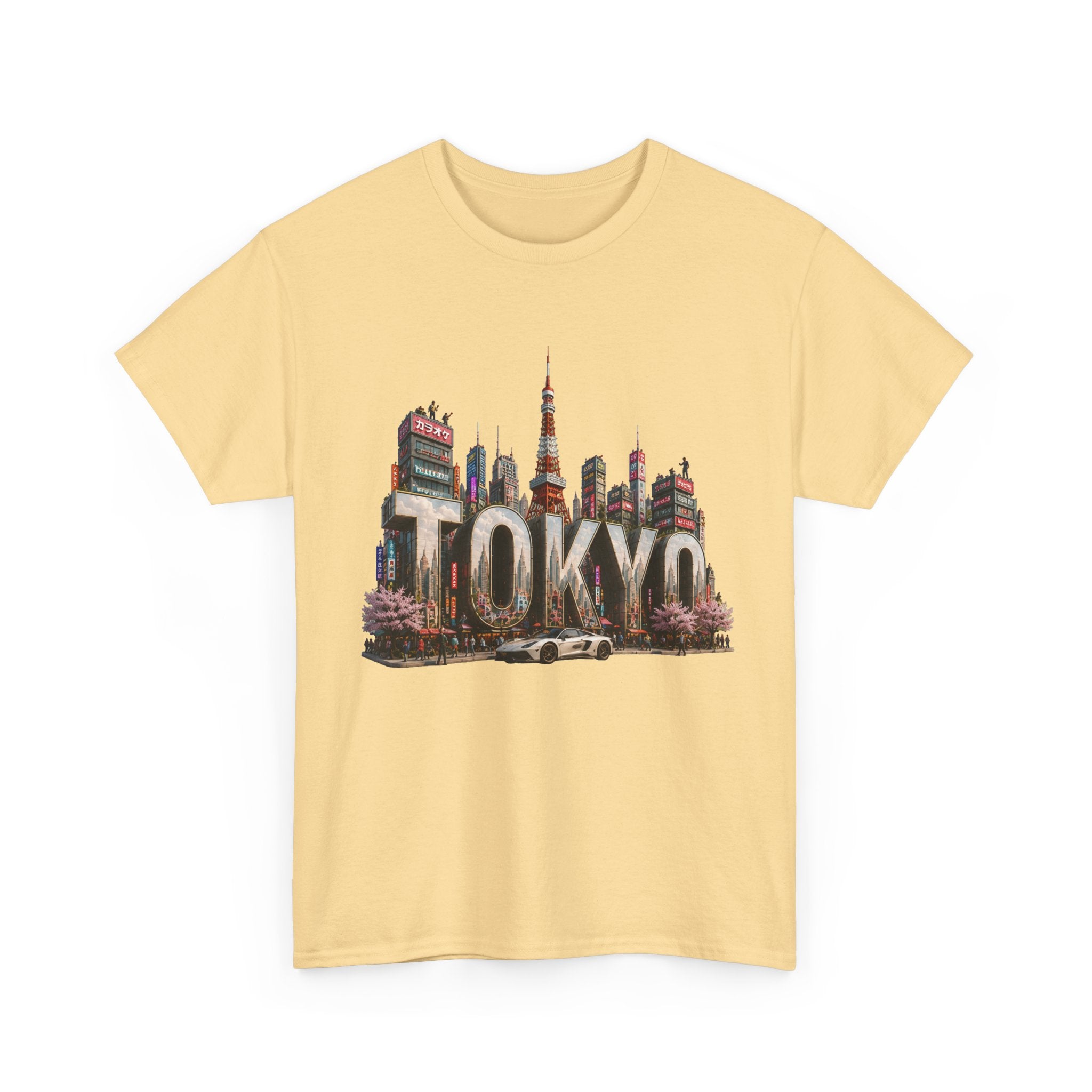 Tokyo Skyline T-Shirt — Vintage Cityscape Graphic Tee