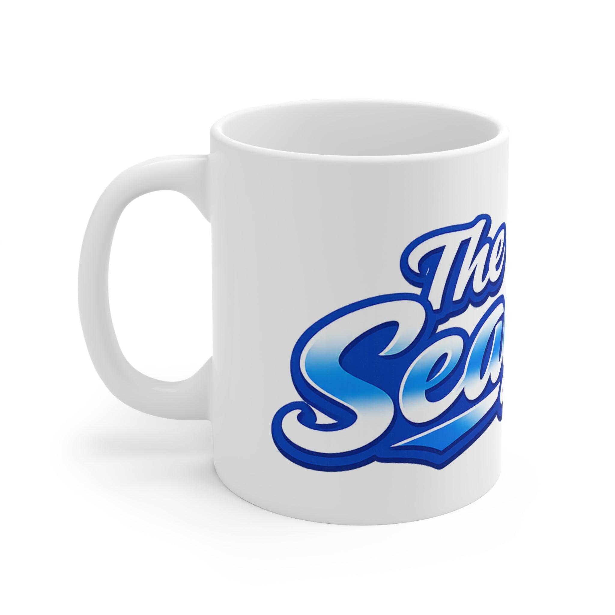 The Seagulls Football Script Ceramic Coffee Mug — 11oz & 15oz