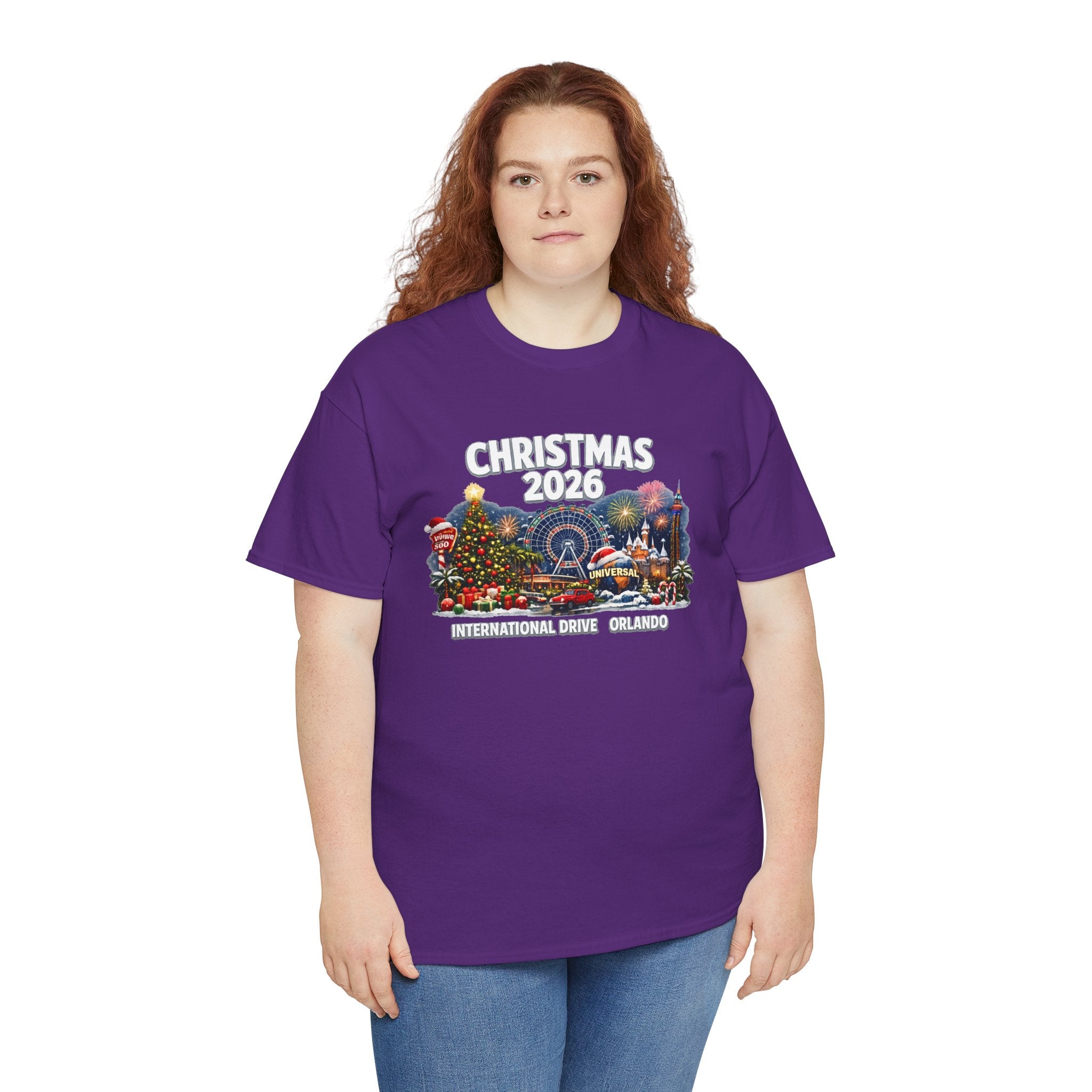 Christmas 2026 Orlando T-Shirt — International Drive Holiday Souvenir