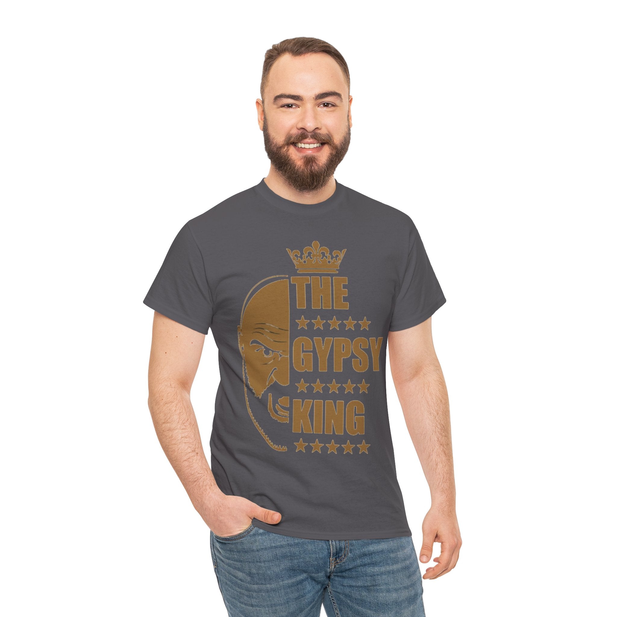 Gypsy King T-Shirt — Bold Tyson Fury Boxing Tribute Tee