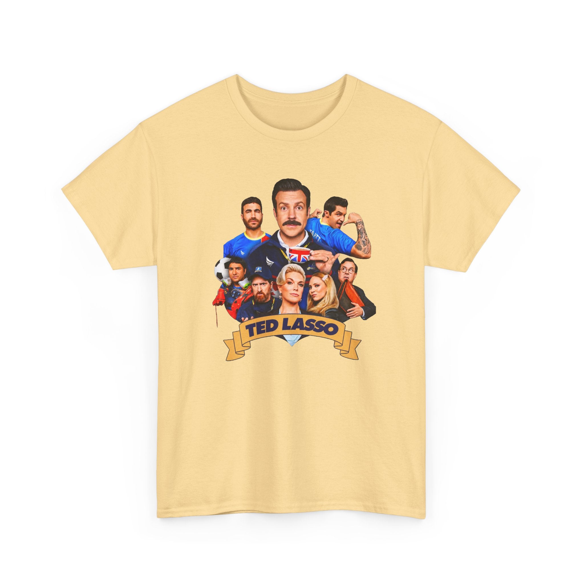 Ted Lasso Inspired Cast Graphic Tee — TV Show Fan Shirt