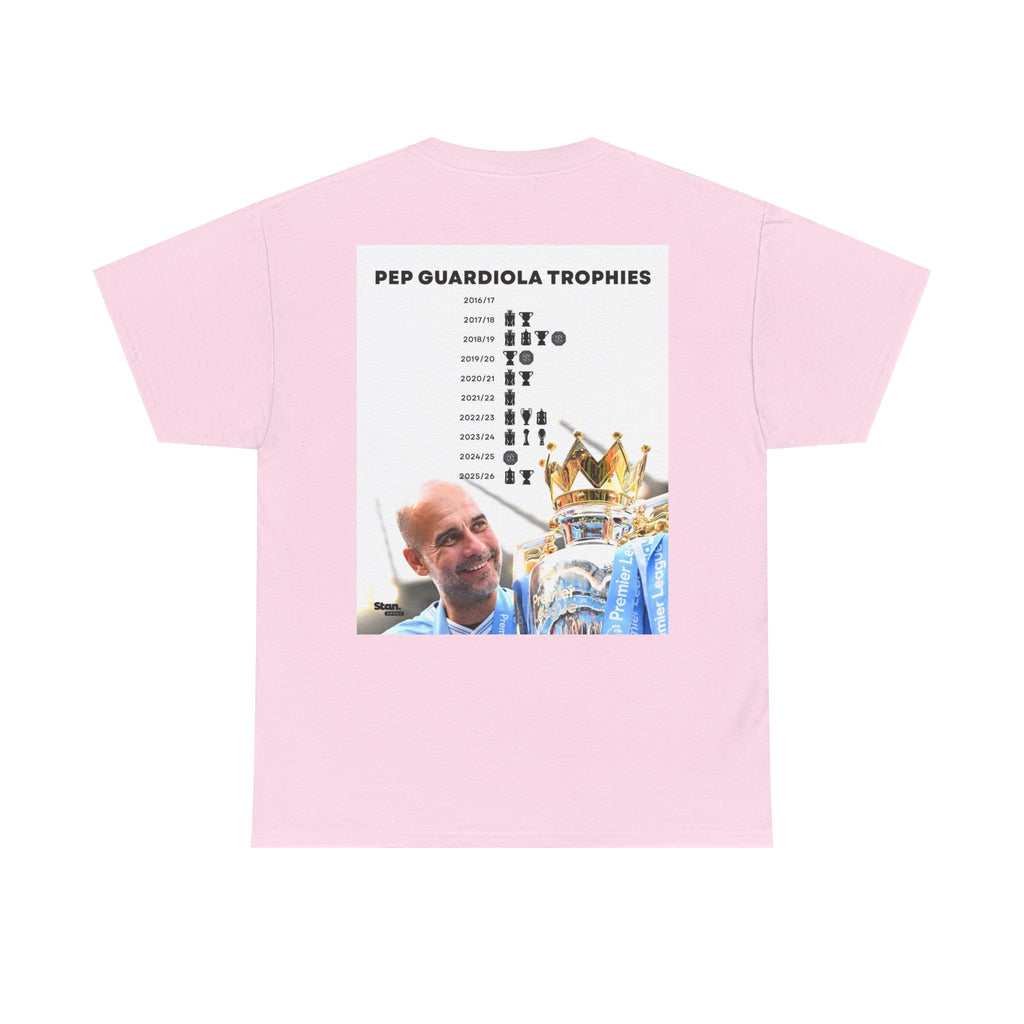 Pep Guardiola Trophies Graphic Tee