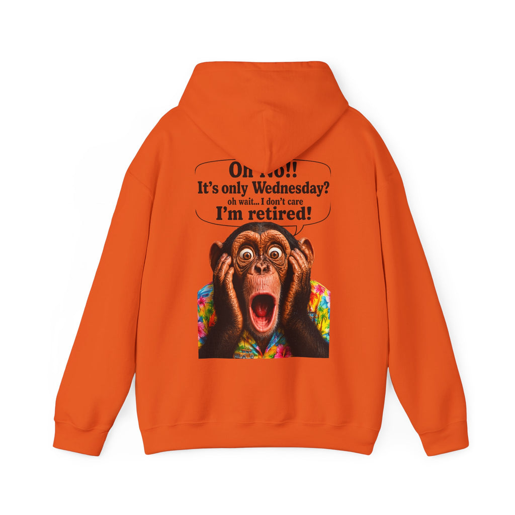 Retired Life Hoodie – "Oh wow!! It’s only Wednesday? oh well... I don’t care I’m retired!"