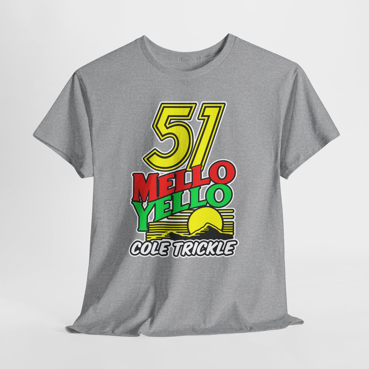Days of Thunder Mello Yello '51' Graphic Tee — Cole Trickle Racing Shirt