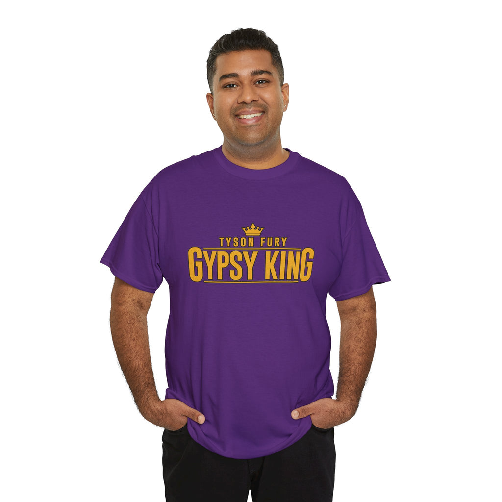 T-Shirt — "Gypsy King" Retro Crown Boxing Tribute Tee