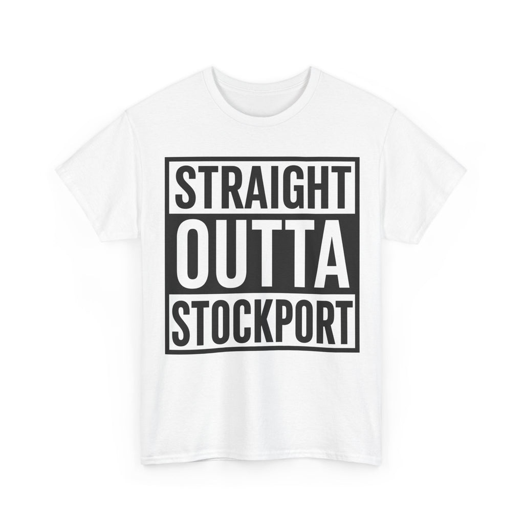 Straight Outta Stockport T-Shirt — Bold City Pride Tee
