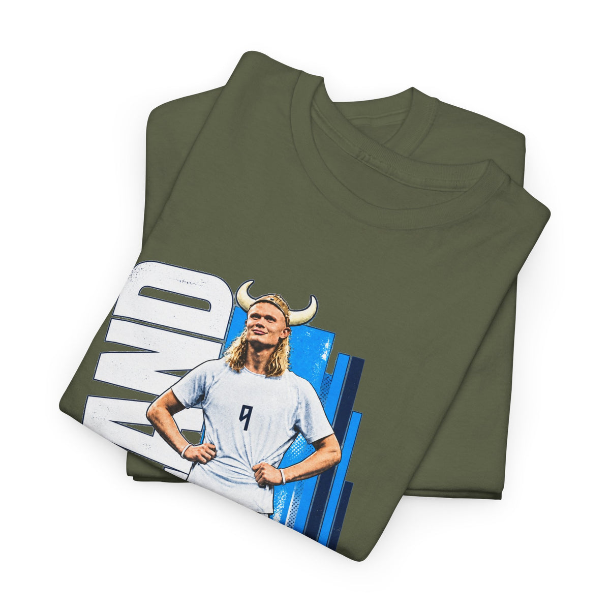 Erling Haaland Inspired Unisex Heavy Cotton Tee