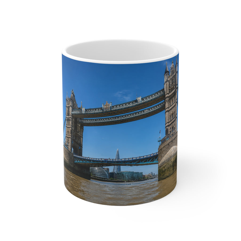 London Tower Bridge Photo Ceramic Coffee Mug — 11oz & 15oz