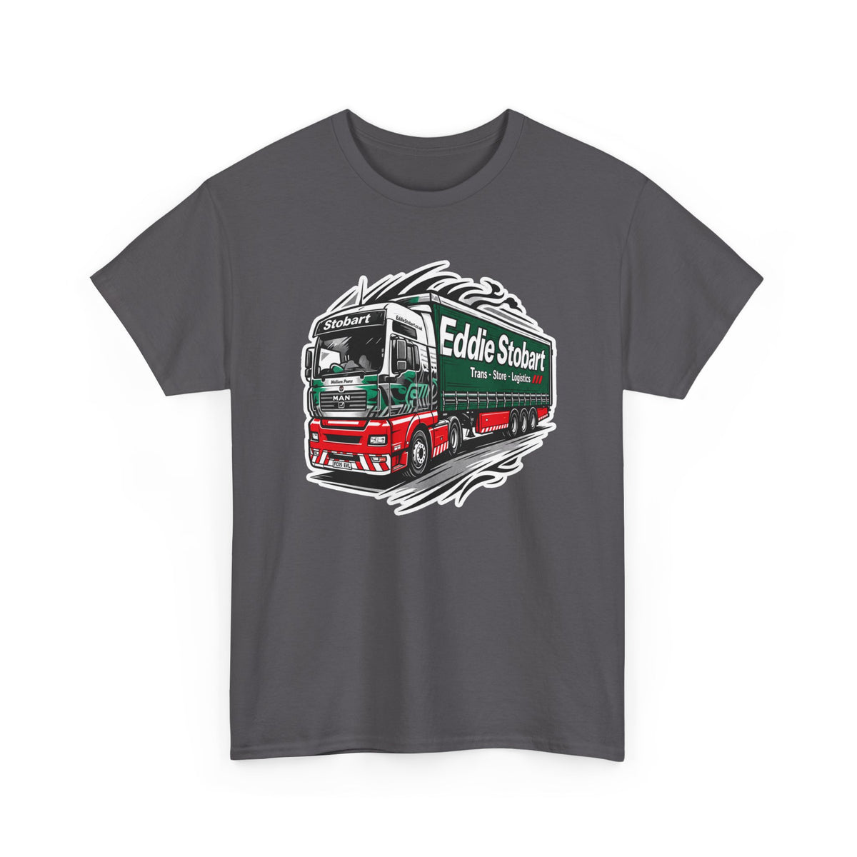 Eddie Stobart Truck Graphic Tee — Vintage Lorry Driver T‑Shirt