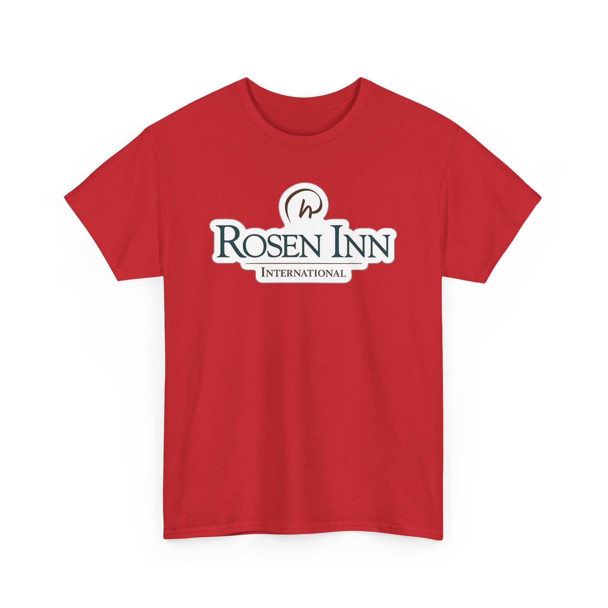Rosen Inn International Inspired Logo Cotton T-Shirt Tee