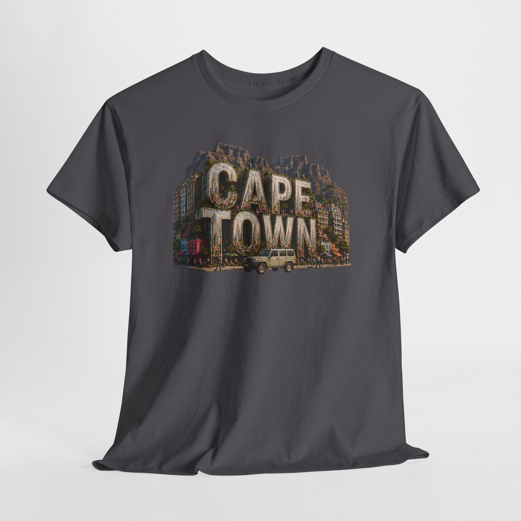 Cape Town Vintage Photo Tee — South Africa Travel Souvenir T-Shirt
